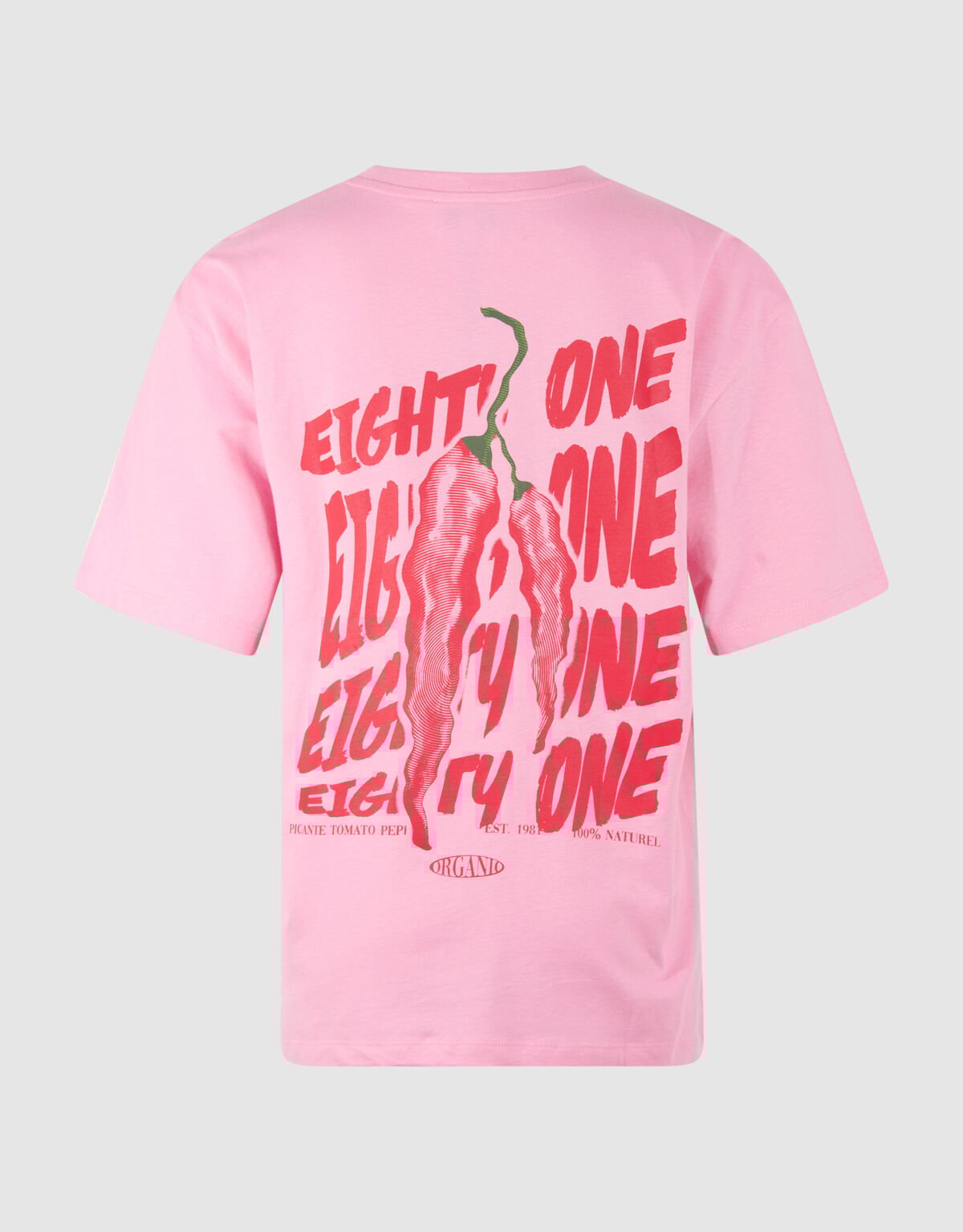 Pepper Artwork T-shirt Roze SHOEBY WOMEN