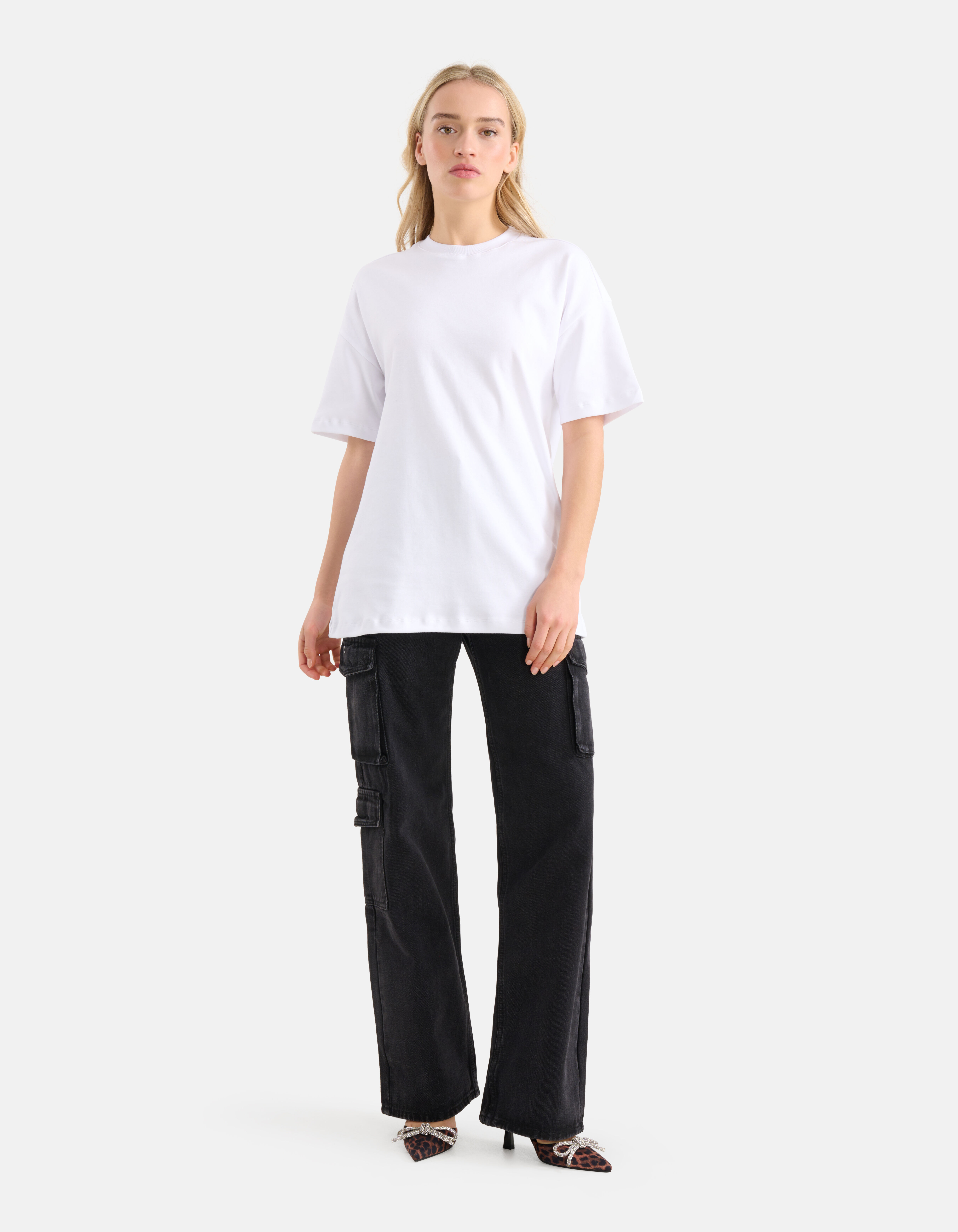 Oversized wit shirt dames hot sale