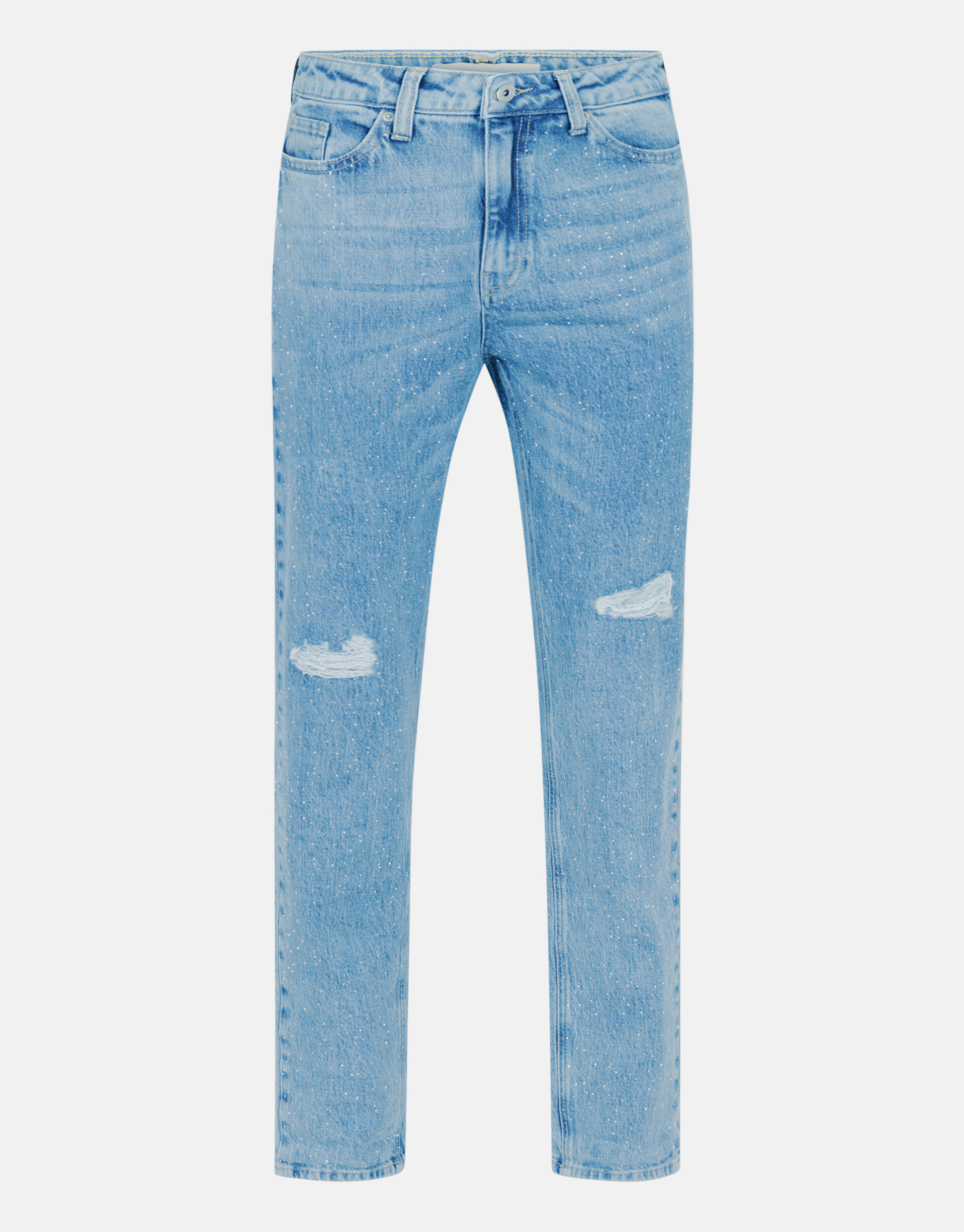 Strass Tapered Fit Jeans Mediumstone By Fred SHOEBY WOMEN