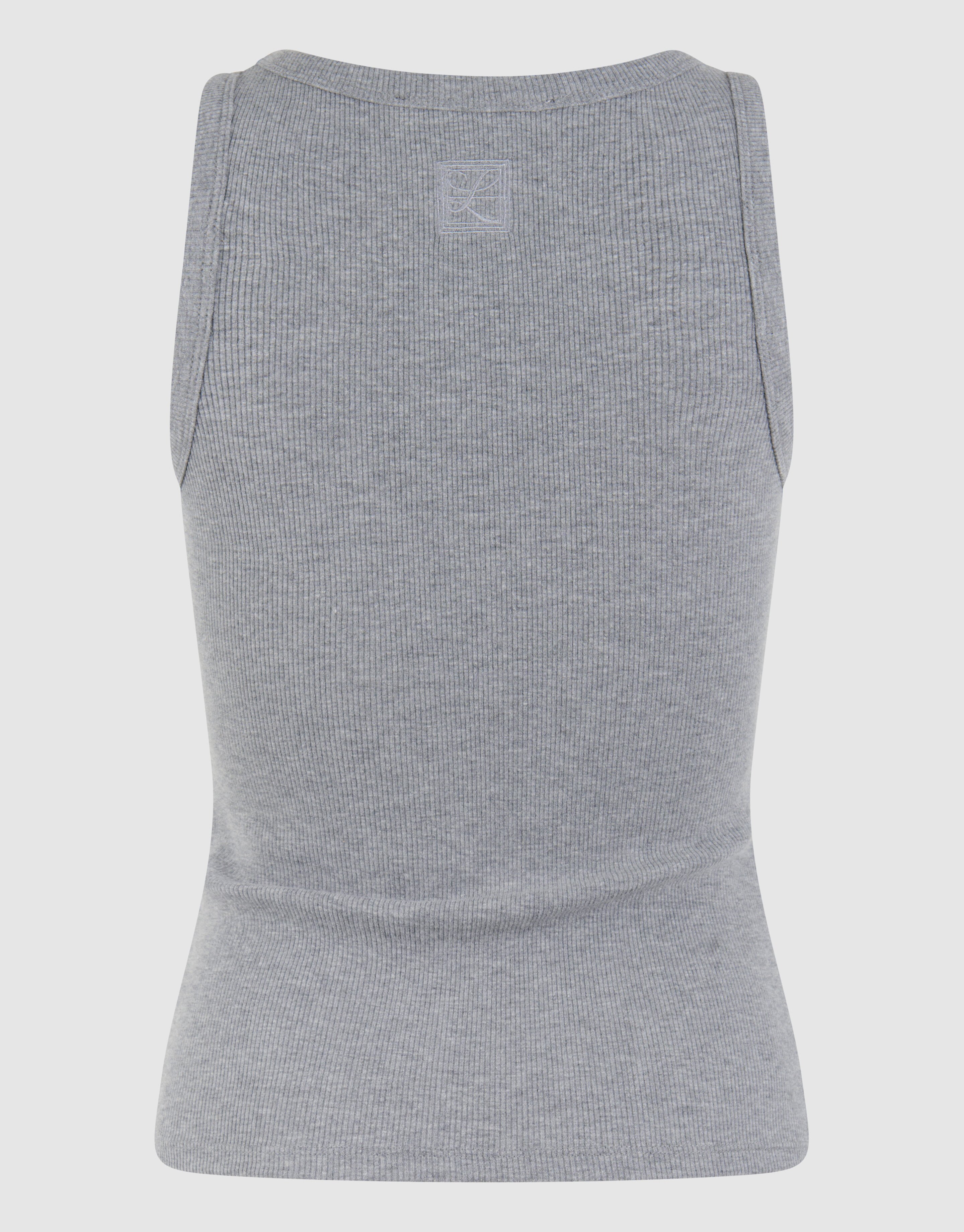 Rib Top Lichtgrijs By Lonneke SHOEBY WOMEN