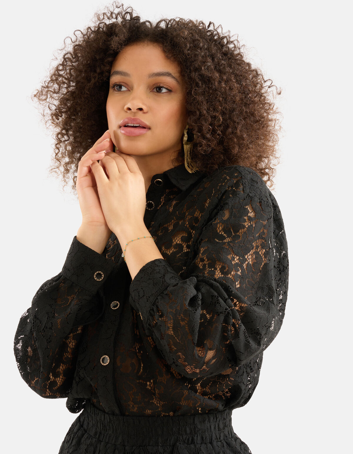 Smalle Armband Lichtblauw SHOEBY ACCESSOIRES