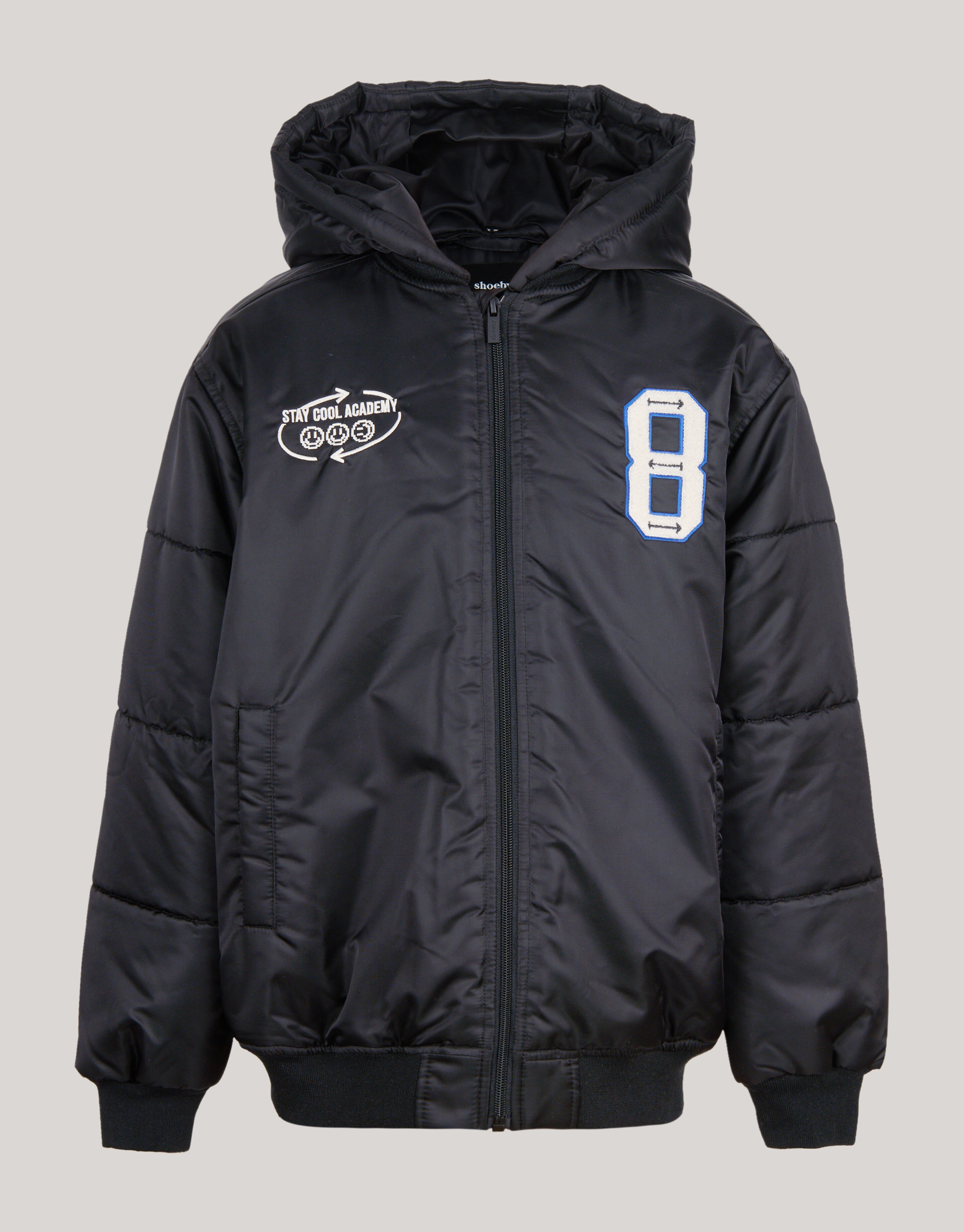 Varsity Jas Zwart SHOEBY BOYS
