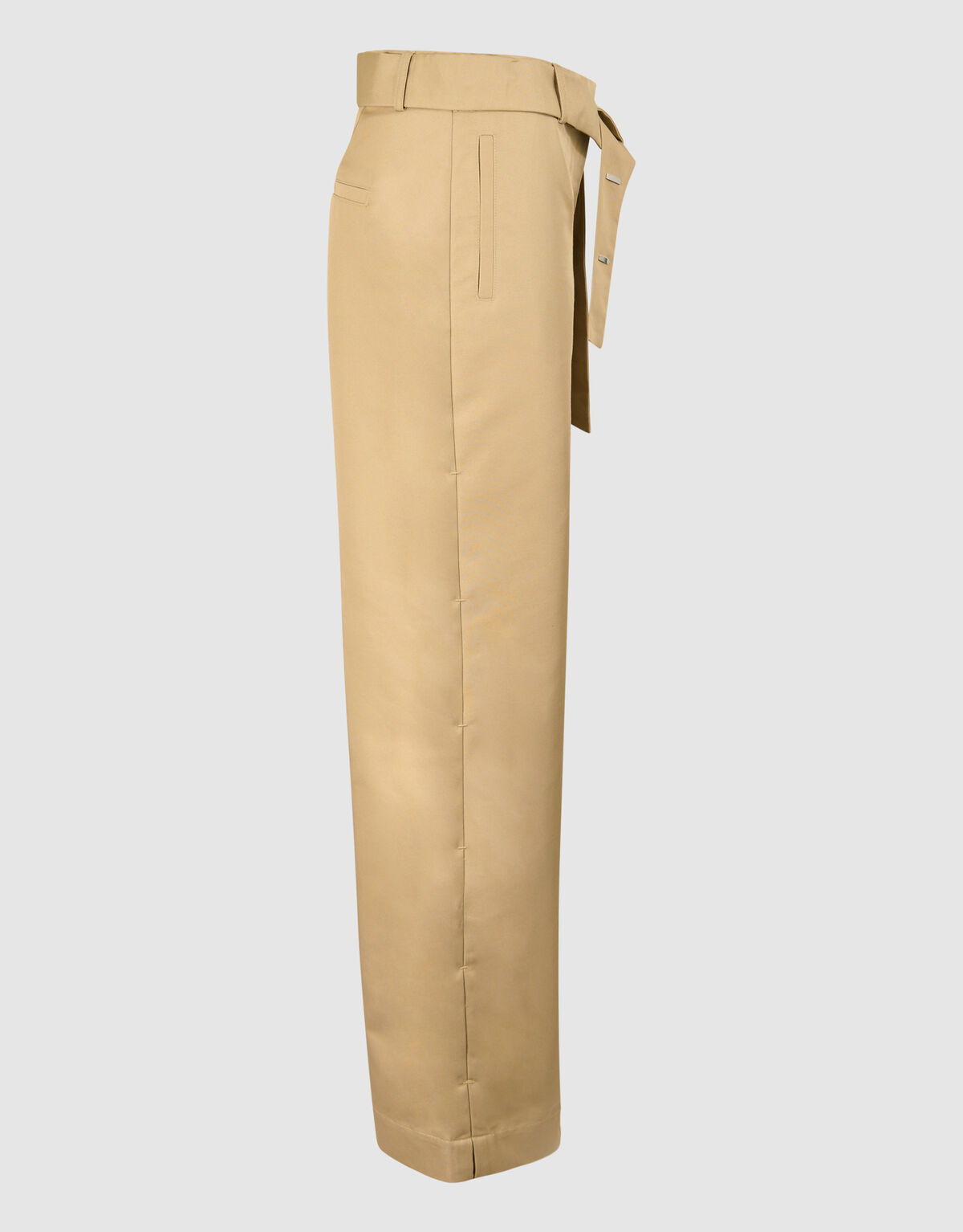 Wide Leg Broek Zand SHOEBY WOMEN
