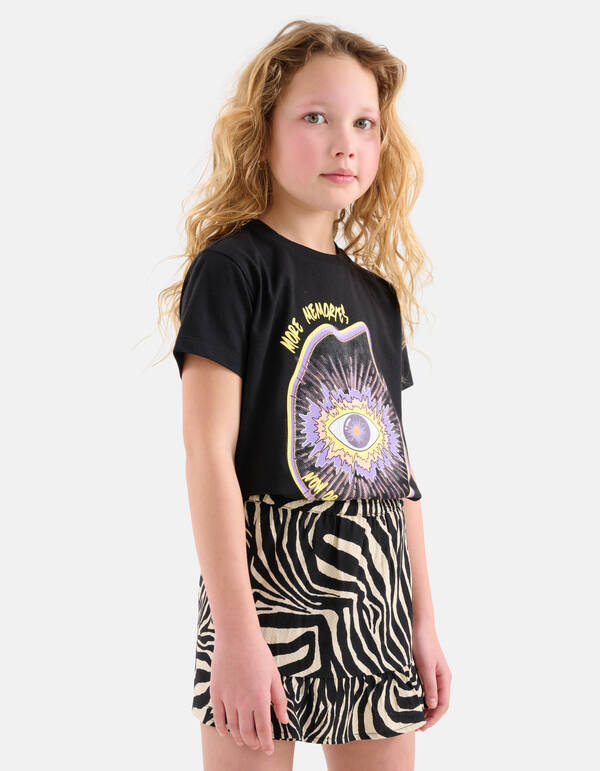Artwork T-shirt Zwart SHOEBY GIRLS