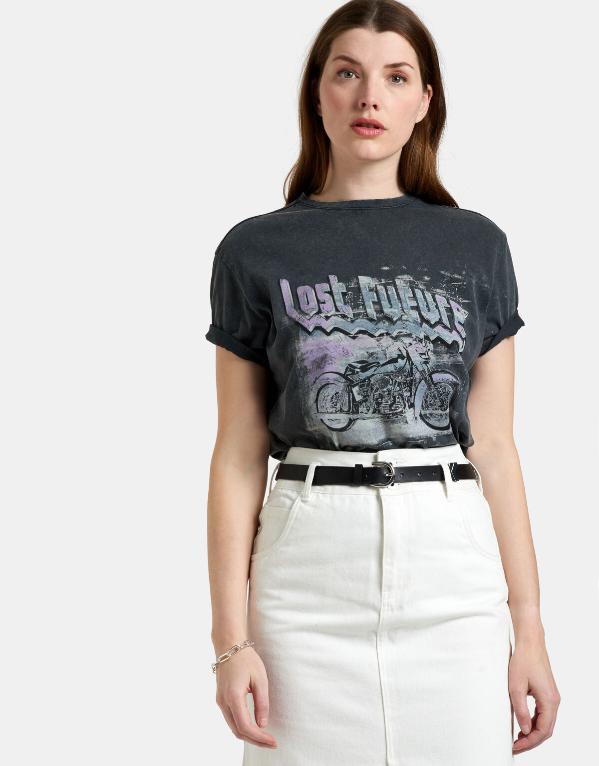 Lexie Washed T-shirt Eksept