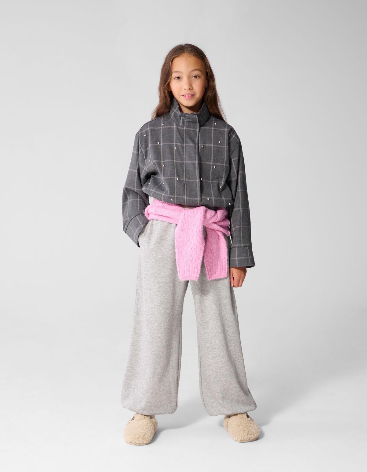 Balloon Fit Joggingbroek Grijs SHOEBY GIRLS