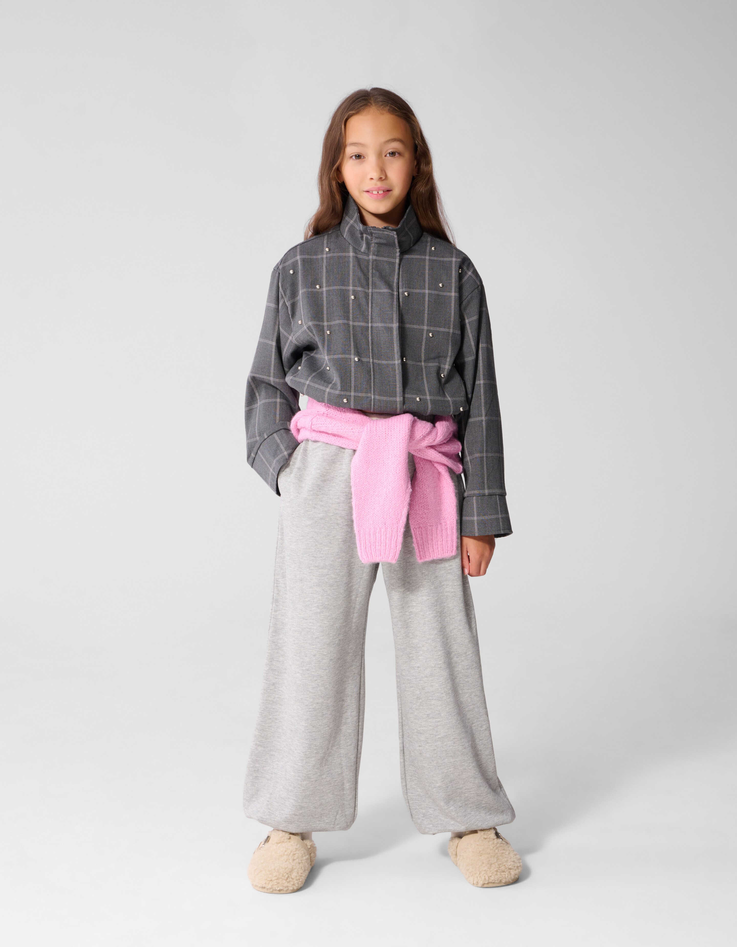Balloon Fit Joggingbroek Grijs SHOEBY GIRLS