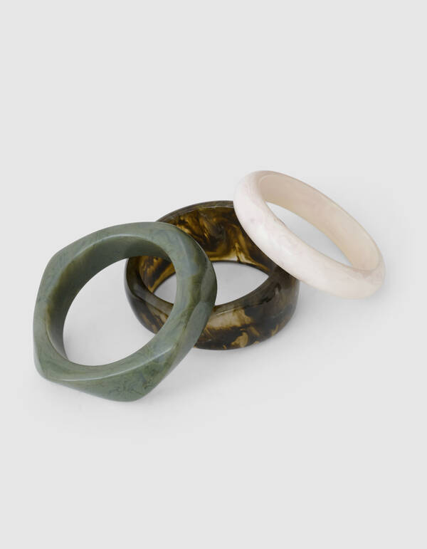 Bangle Set Groen By Lonneke SHOEBY ACCESSOIRES