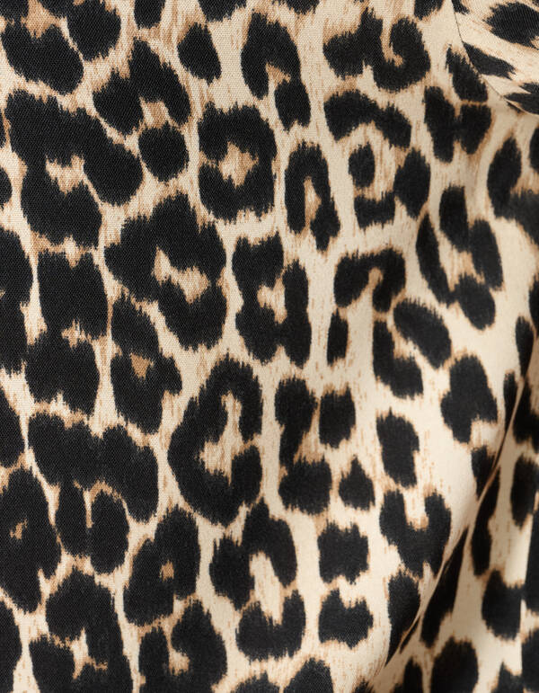 Leopard Twist Top Bruin SHOEBY WOMEN