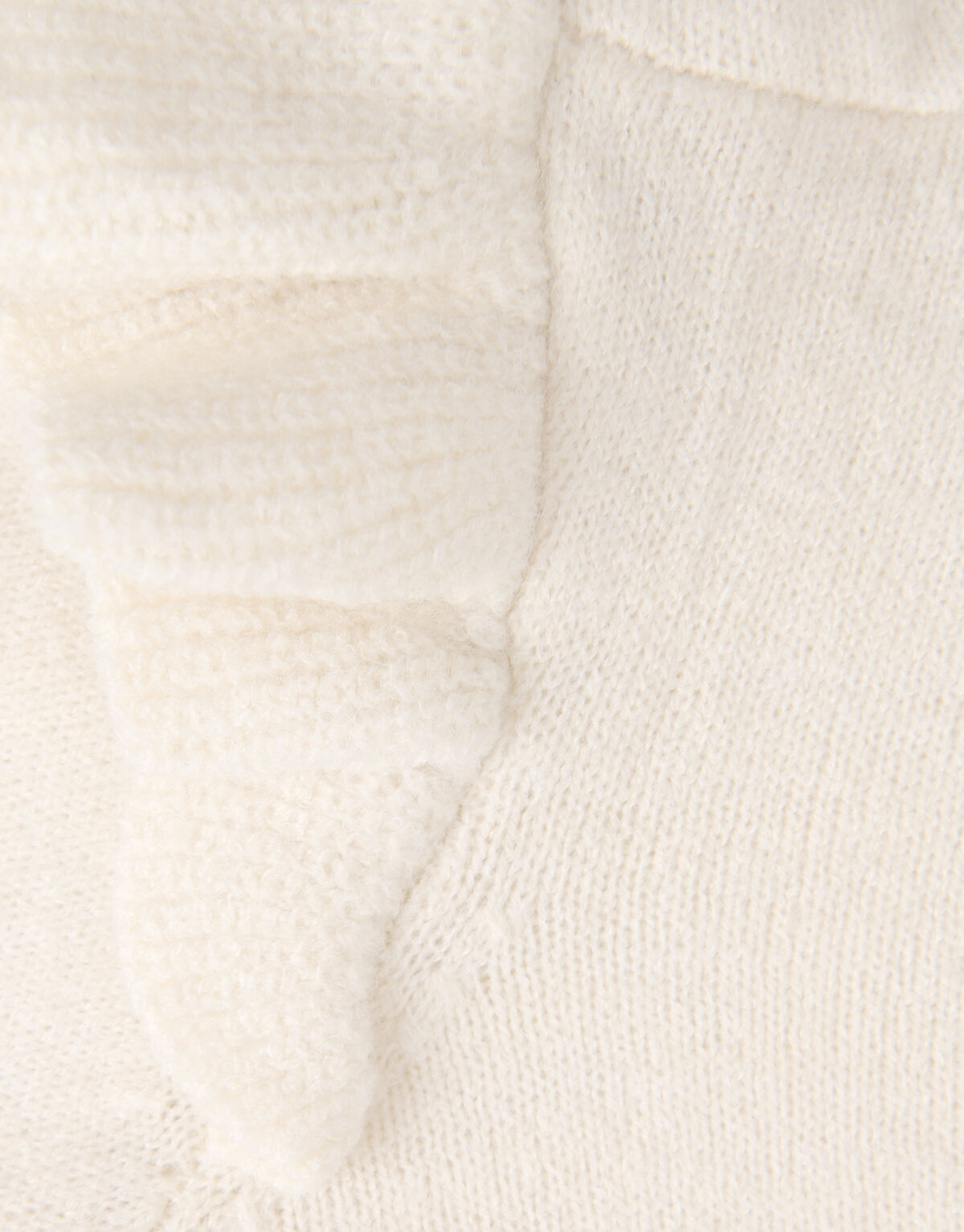 Shoulder Ruffle Pullover SHOEBY GIRLS