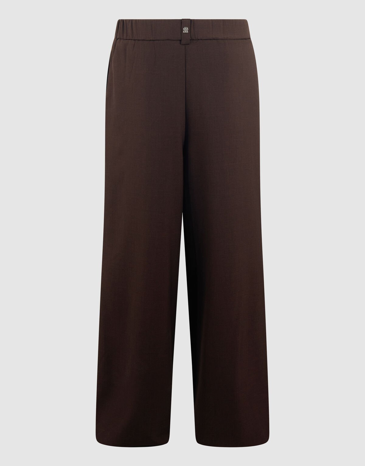 Wide Leg Fit Broek Donkerbruin By Mieke SHOEBY WOMEN