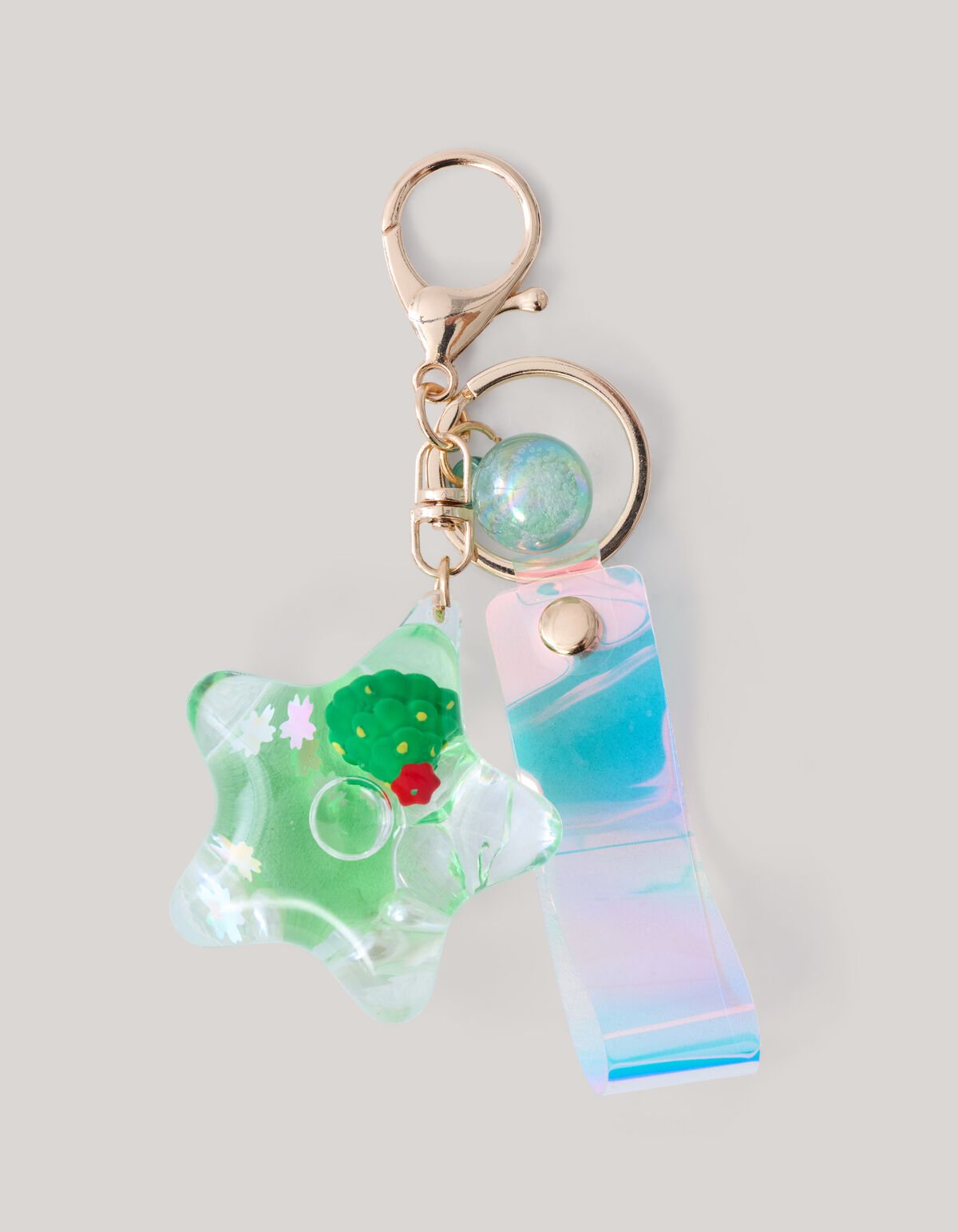 Ster Sleutelhanger Groen SHOEBY ACCESSOIRES