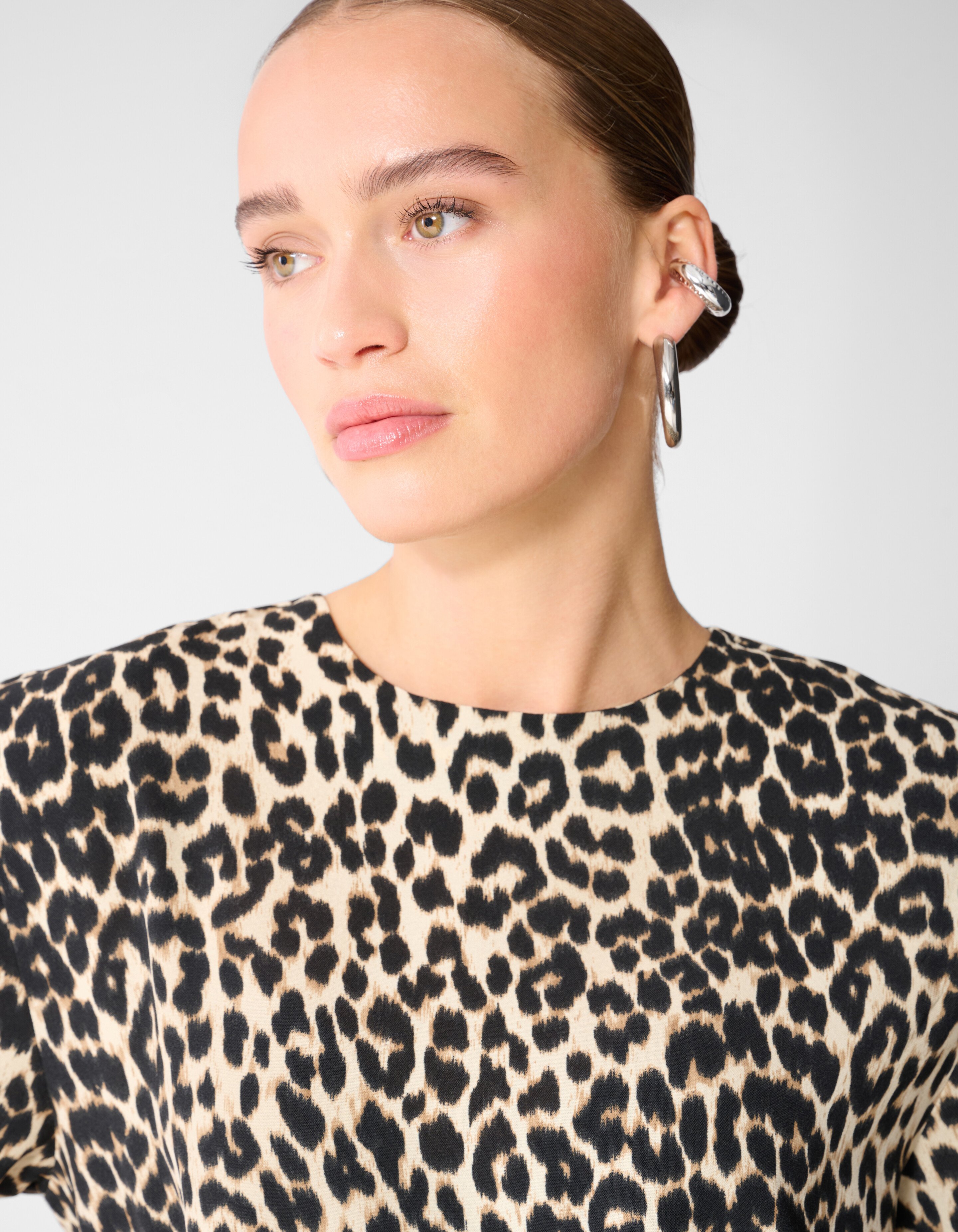 Leopard Twist Top Bruin SHOEBY WOMEN