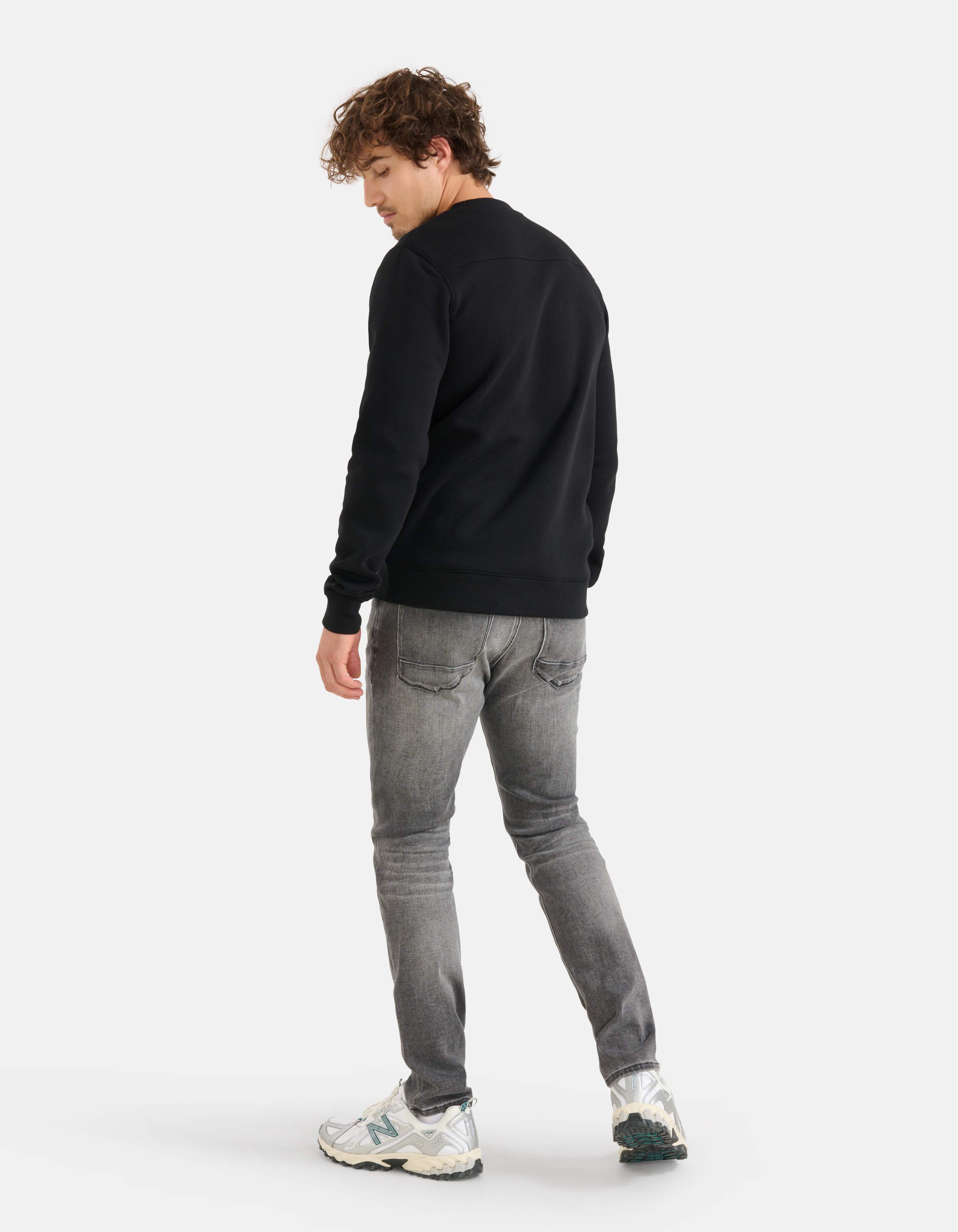 Slim Jog Jeans Lichtgrijs L34 SHOEBY MEN
