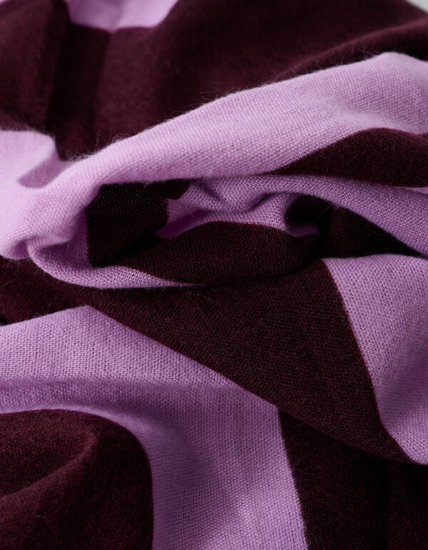 Text Artwork Sjaal Paars SHOEBY ACCESSOIRES