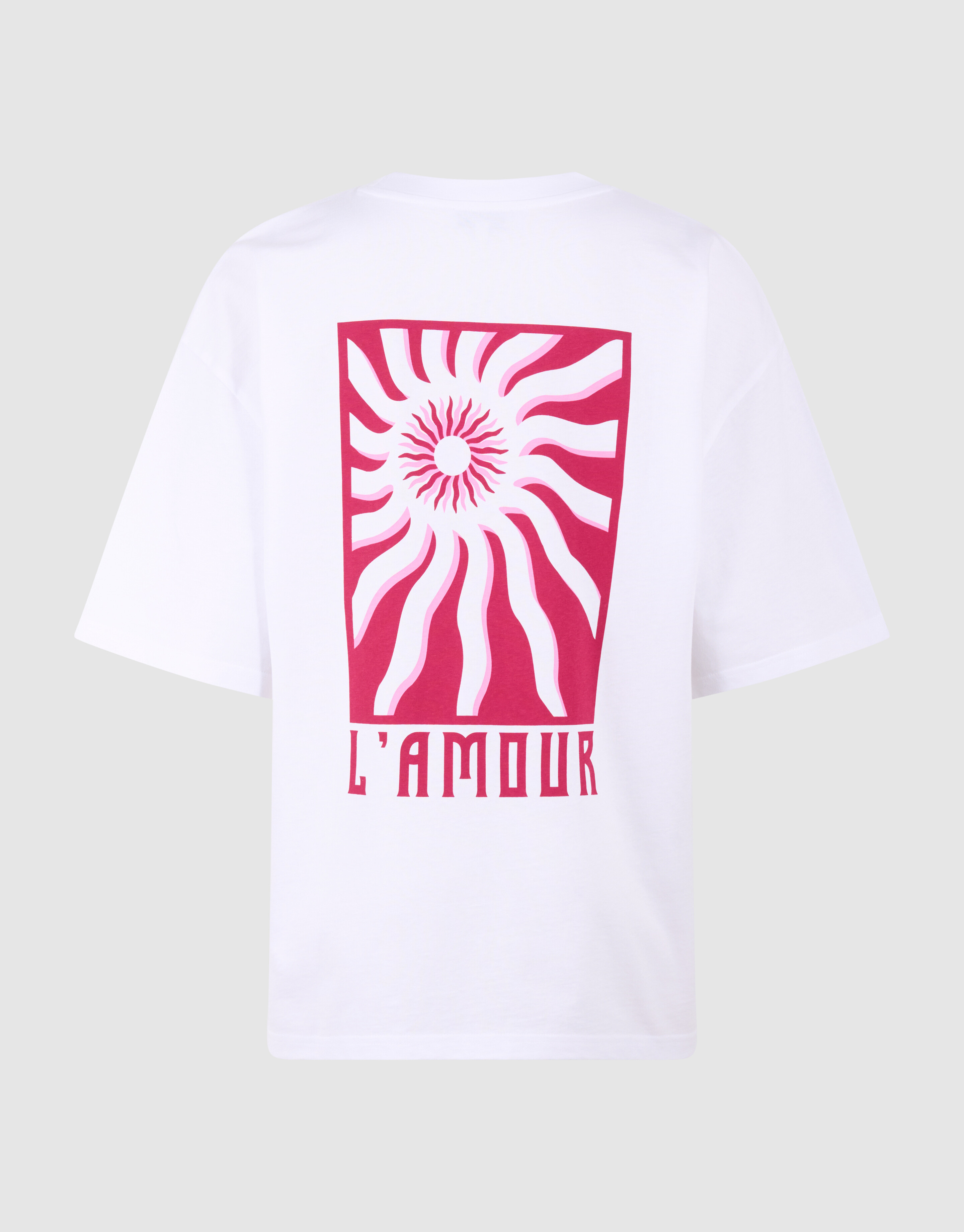 L'amour Artwork T-shirt Wit SHOEBY WOMEN