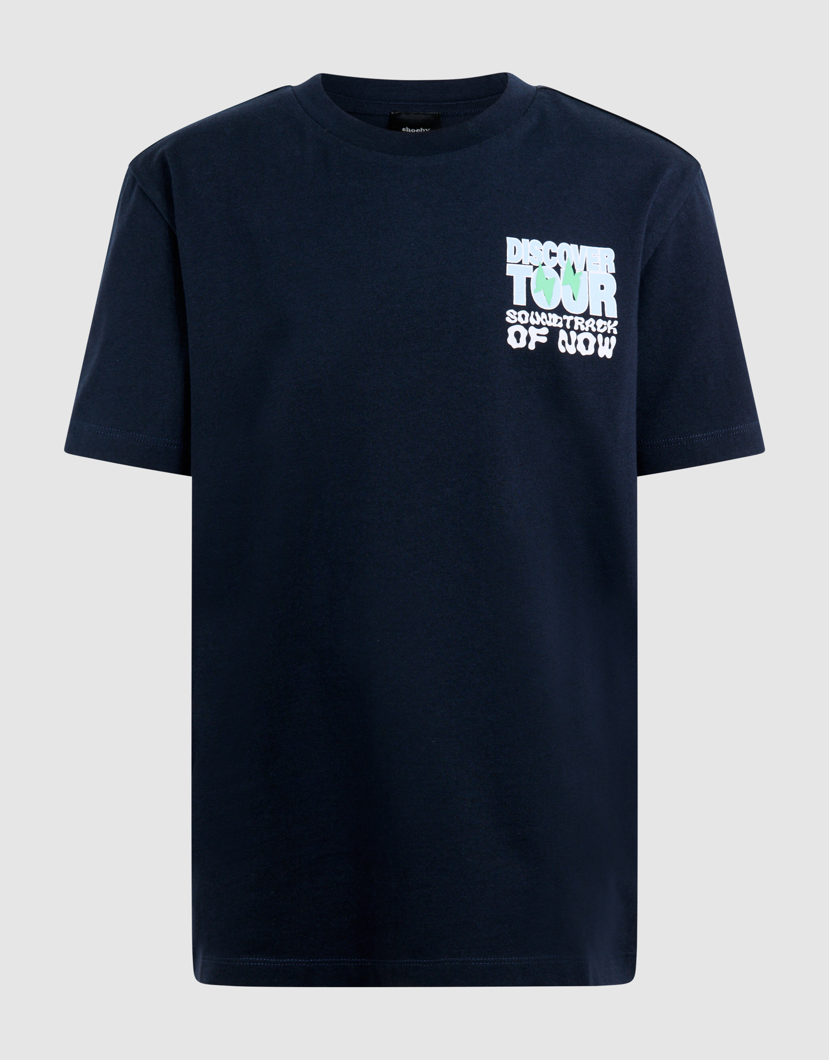 Tour Artwork T-shirt Donkerblauw SHOEBY BOYS