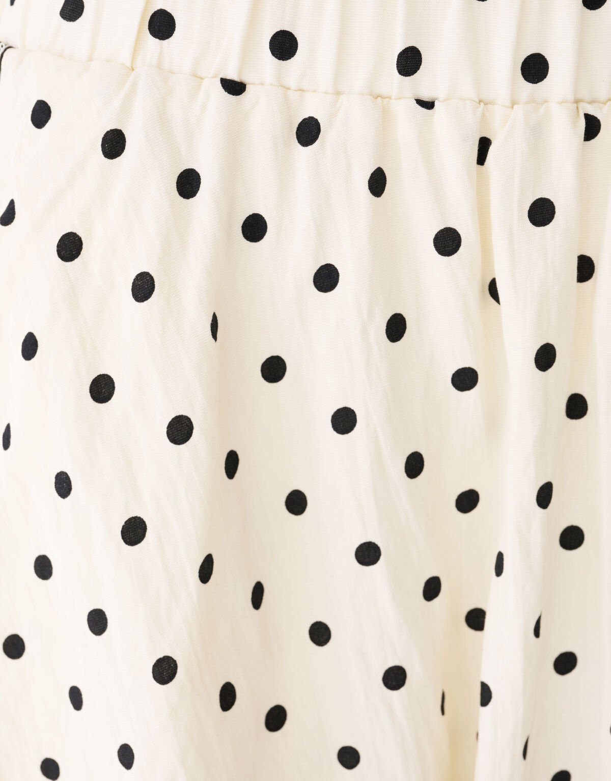 Polkadot Mini Rok Gebroken Wit SHOEBY WOMEN