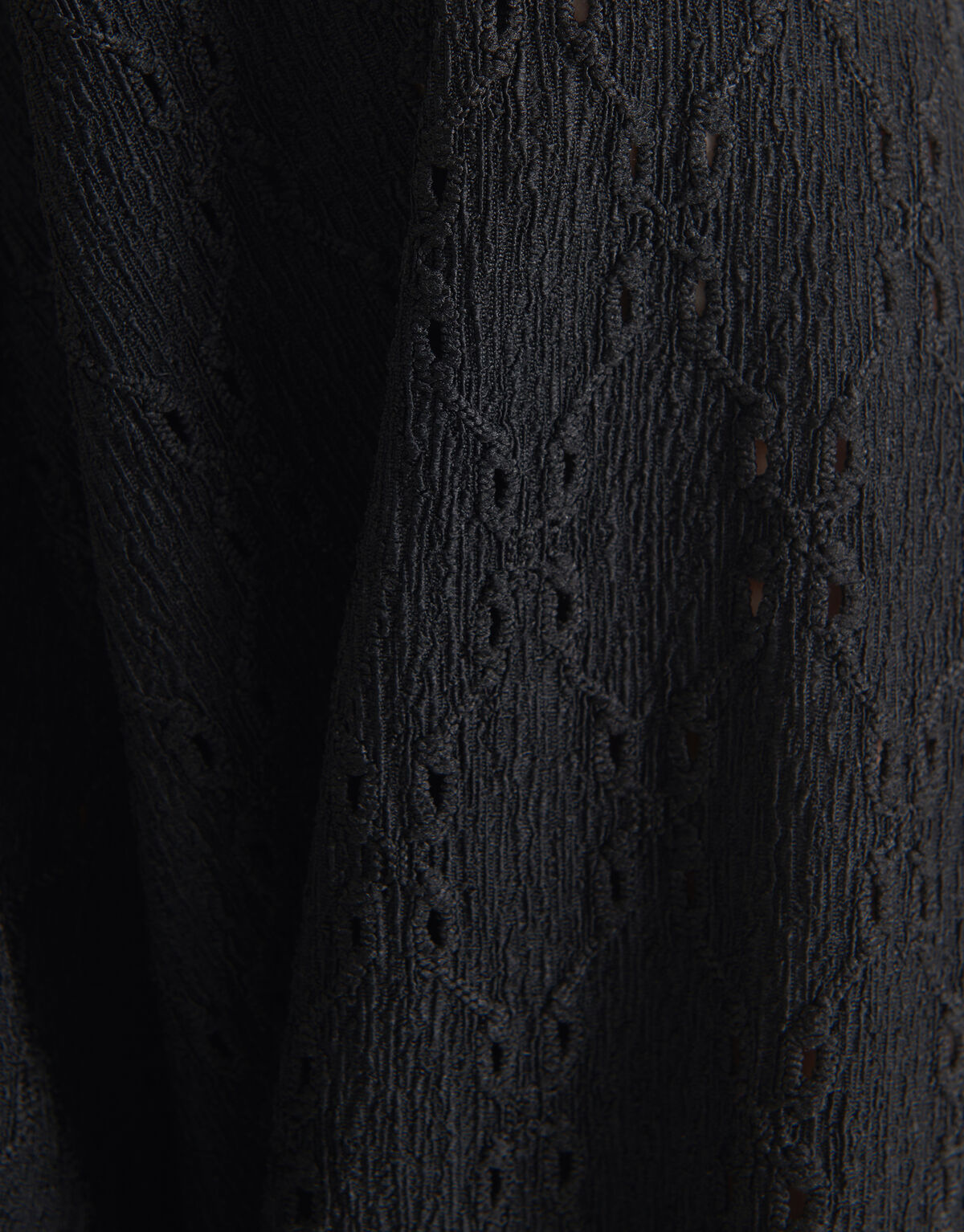 Embroidery Blouse Zwart SHOEBY WOMEN