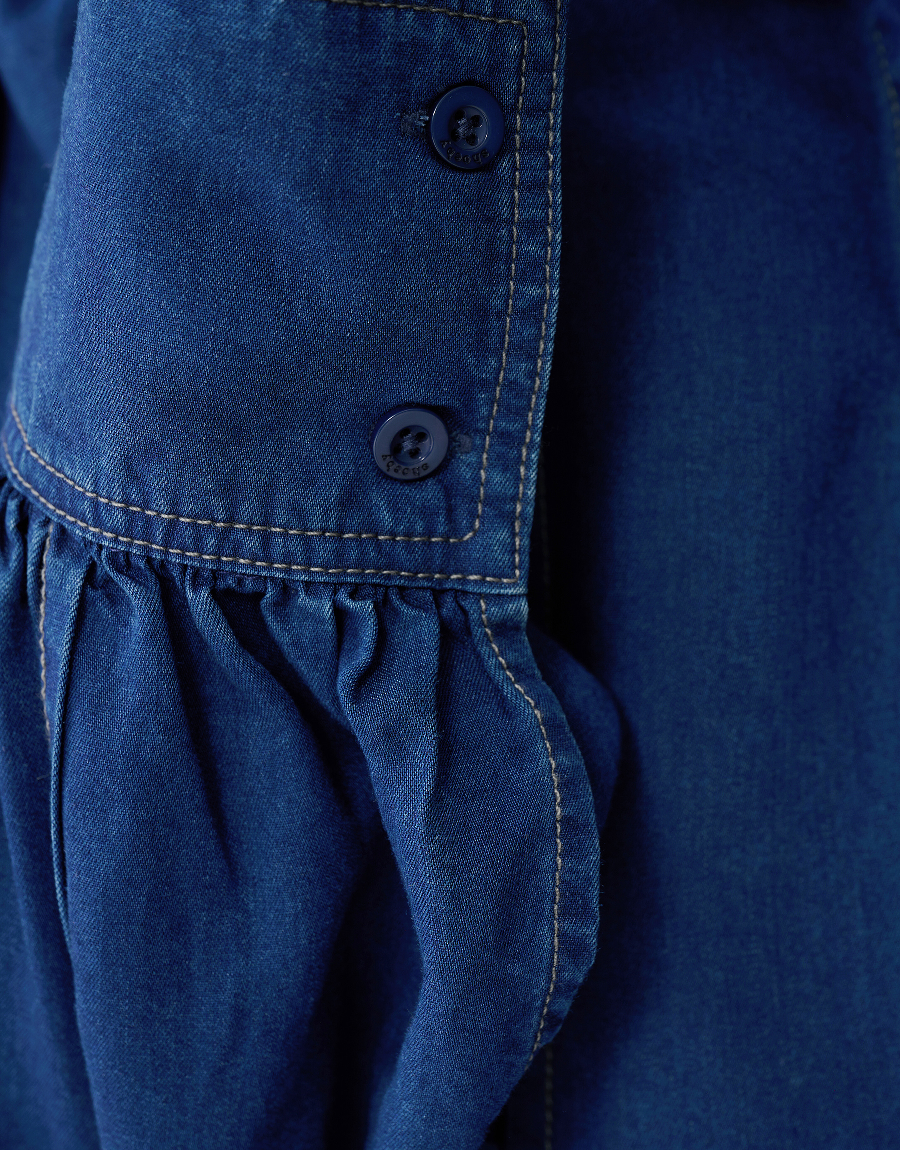 Stitch Blouse Blauw By Mieke SHOEBY WOMEN