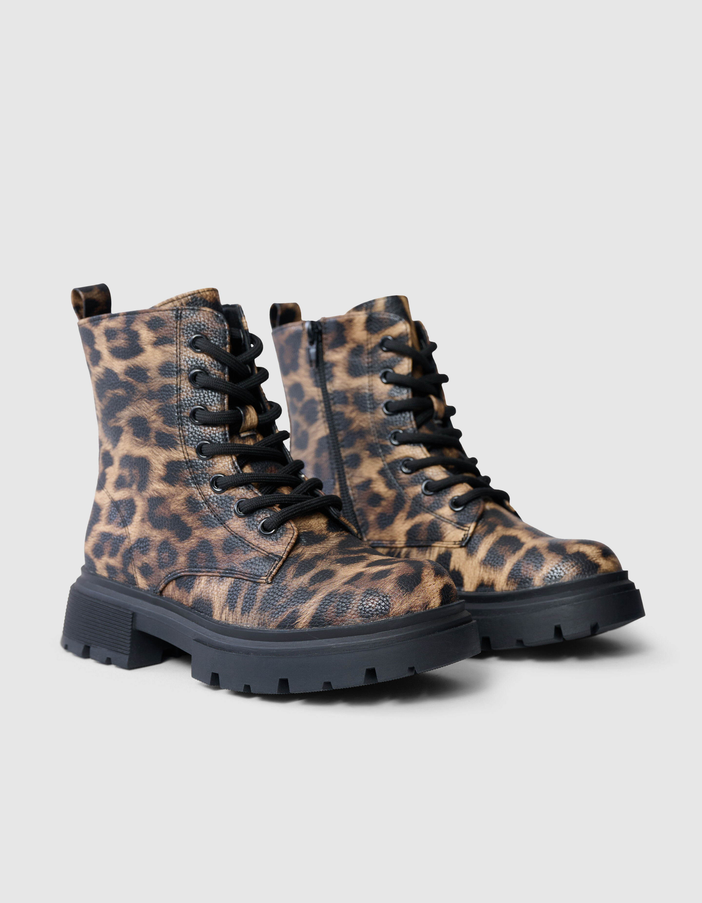 Leopard Laarzen Bruin SHOEBY SHOES