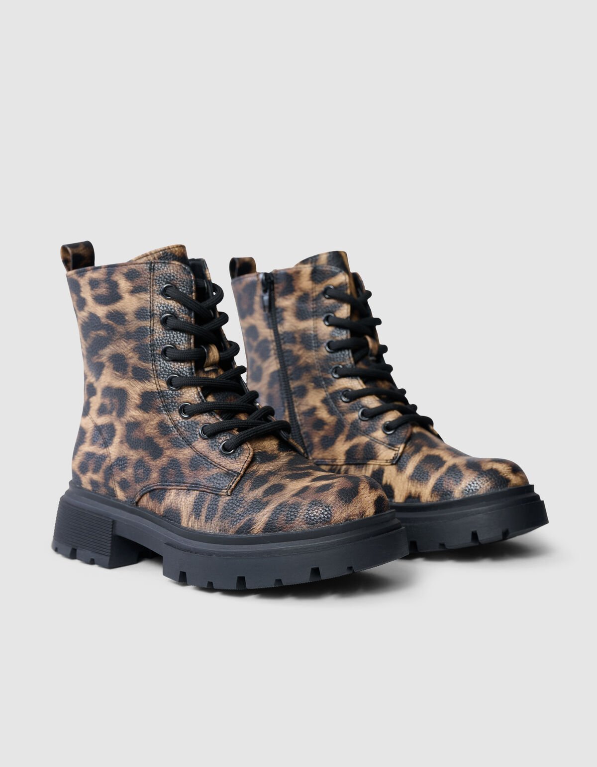 Leopard Laarzen Bruin SHOEBY SHOES