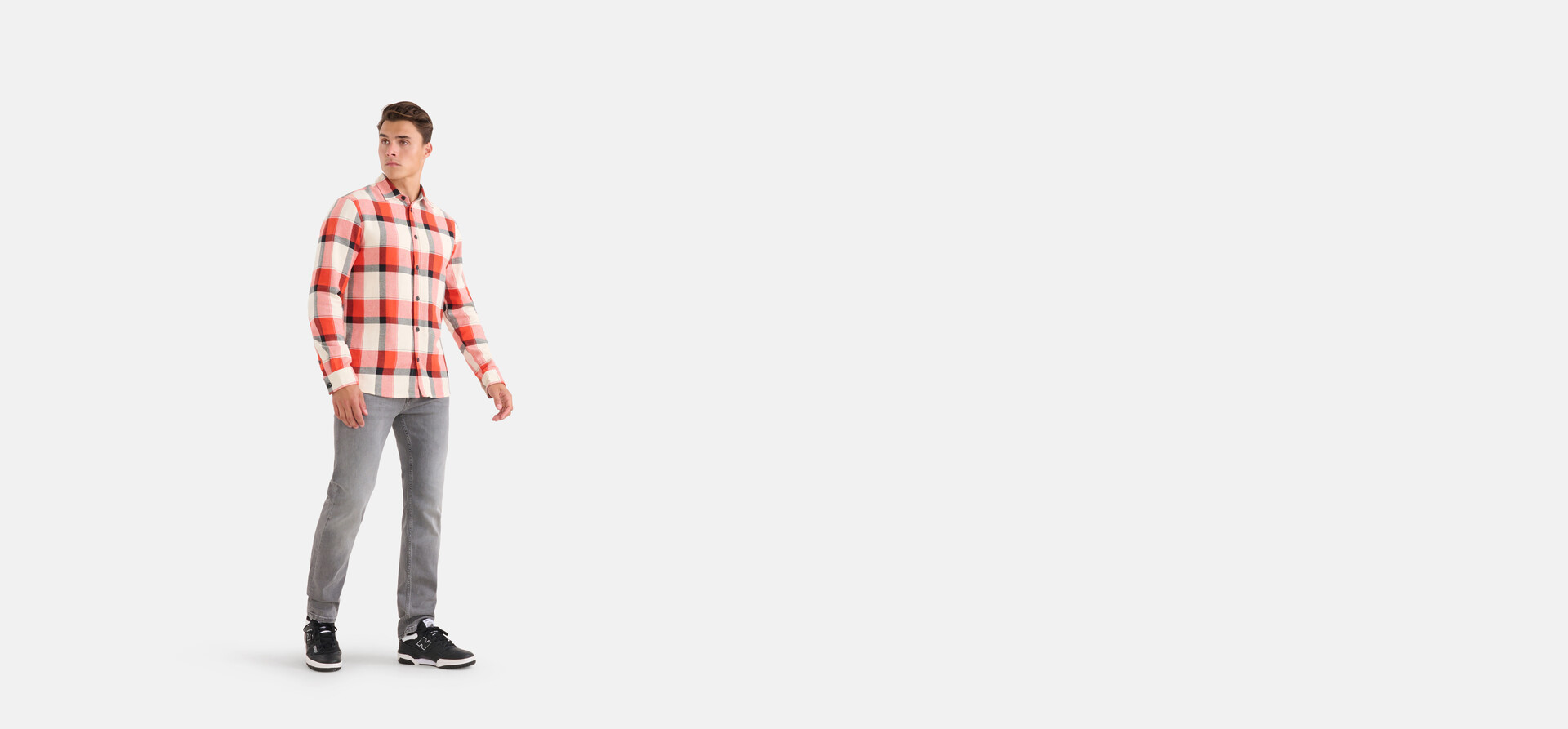 Straight Jeans Grijs L34 SHOEBY MEN
