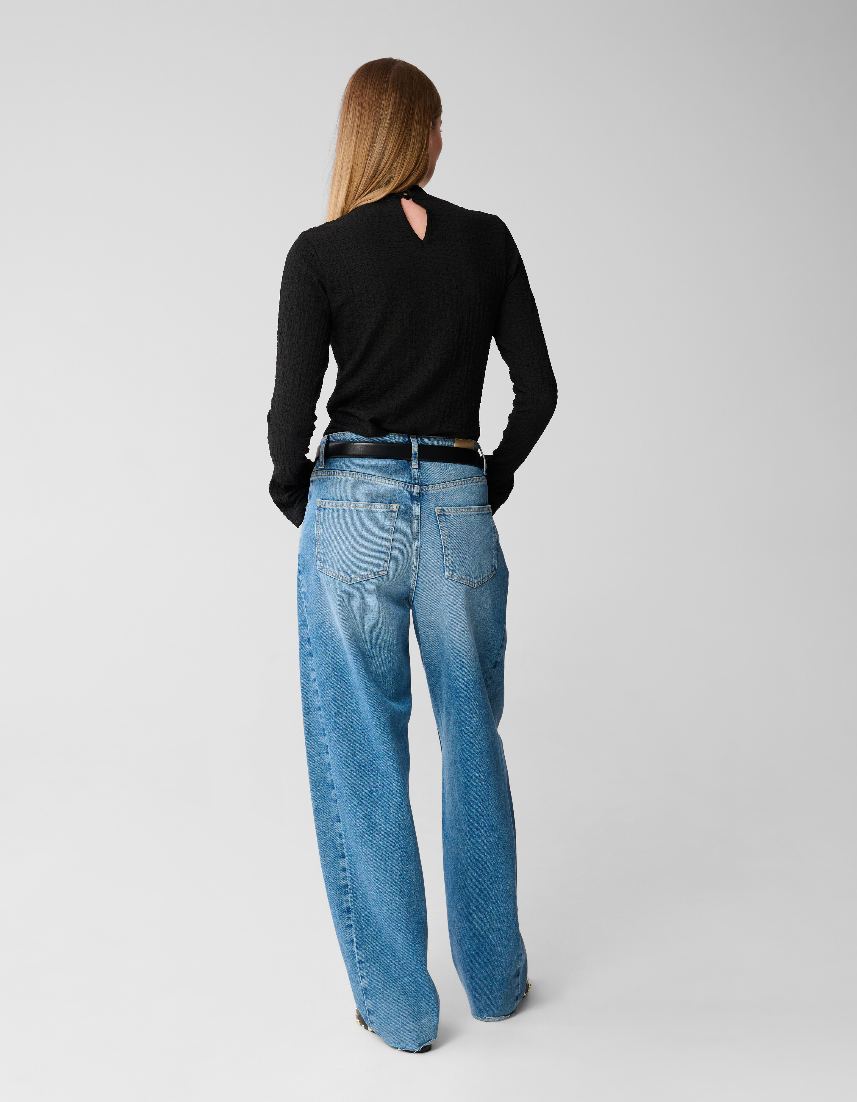 Structuur Top Zwart SHOEBY WOMEN