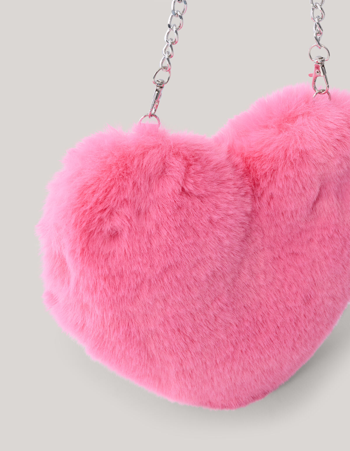 Fur Heart Tas Roze SHOEBY ACCESSOIRES