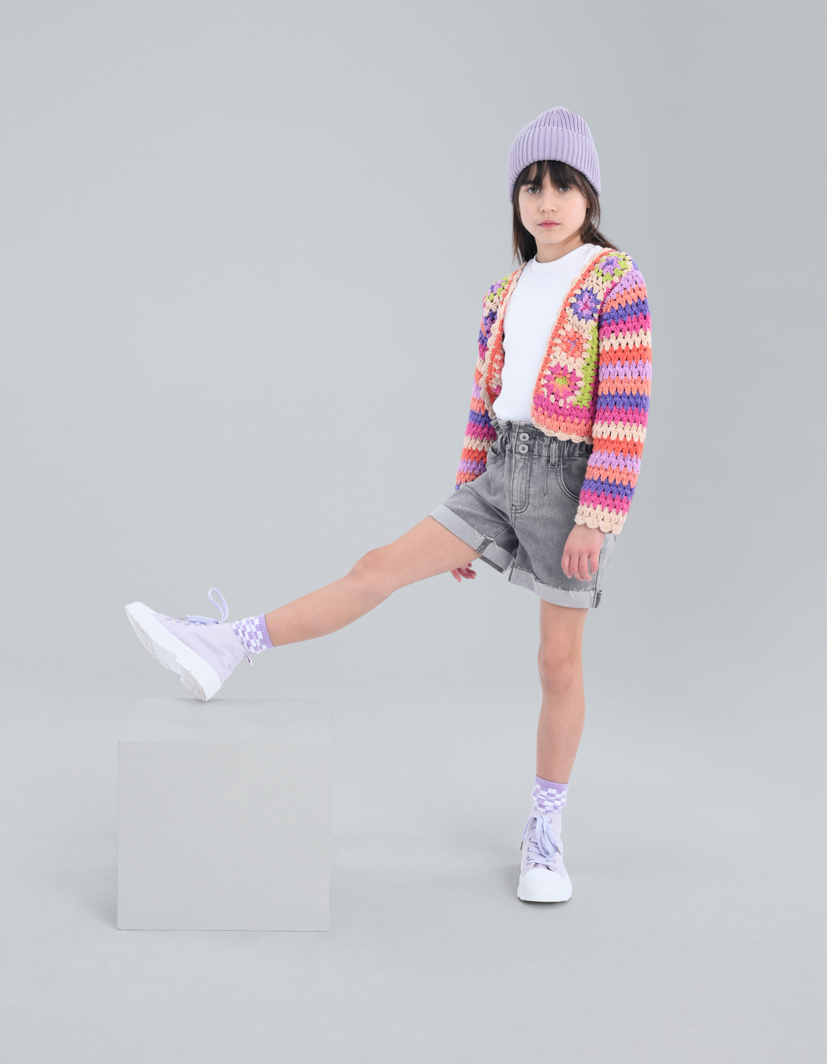 Paperbag Denim Short JILL&MITCH