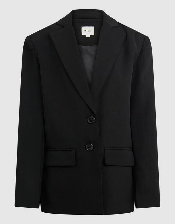 Open Back Blazer Zwart SHOEBY GIRLS
