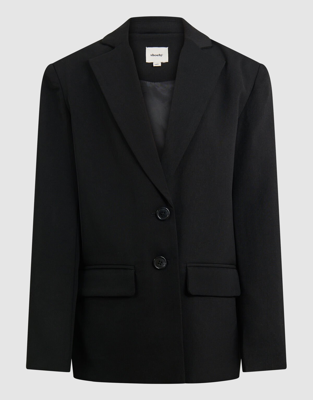 Open Back Blazer Zwart SHOEBY GIRLS