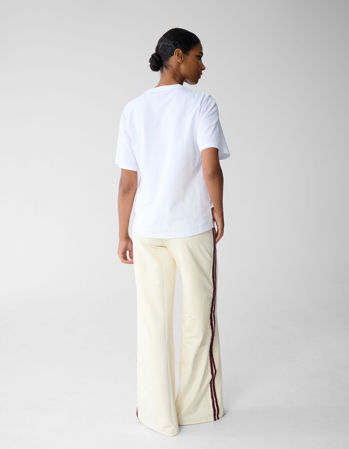 Oversized Le Citron Artwork T-shirt Wit SHOEBY WOMEN