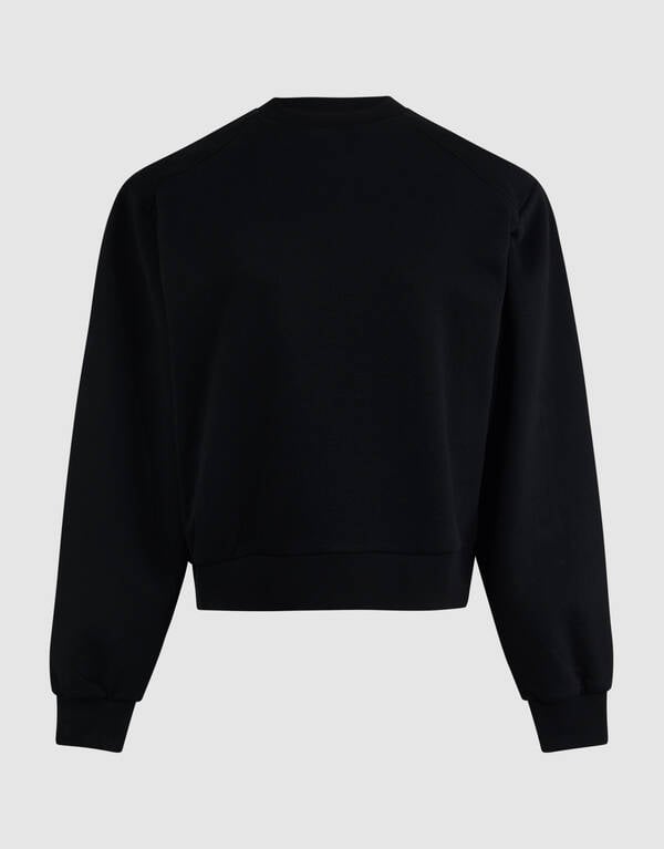 Big Shoulder Sweater Zwart SHOEBY WOMEN