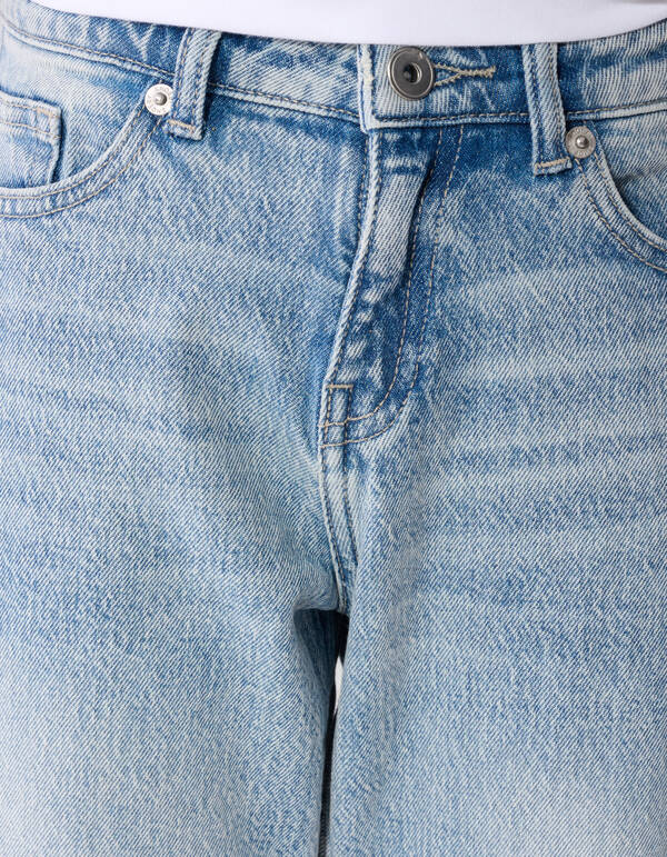 Baggy Fit Jeans Lichtblauw SHOEBY BOYS