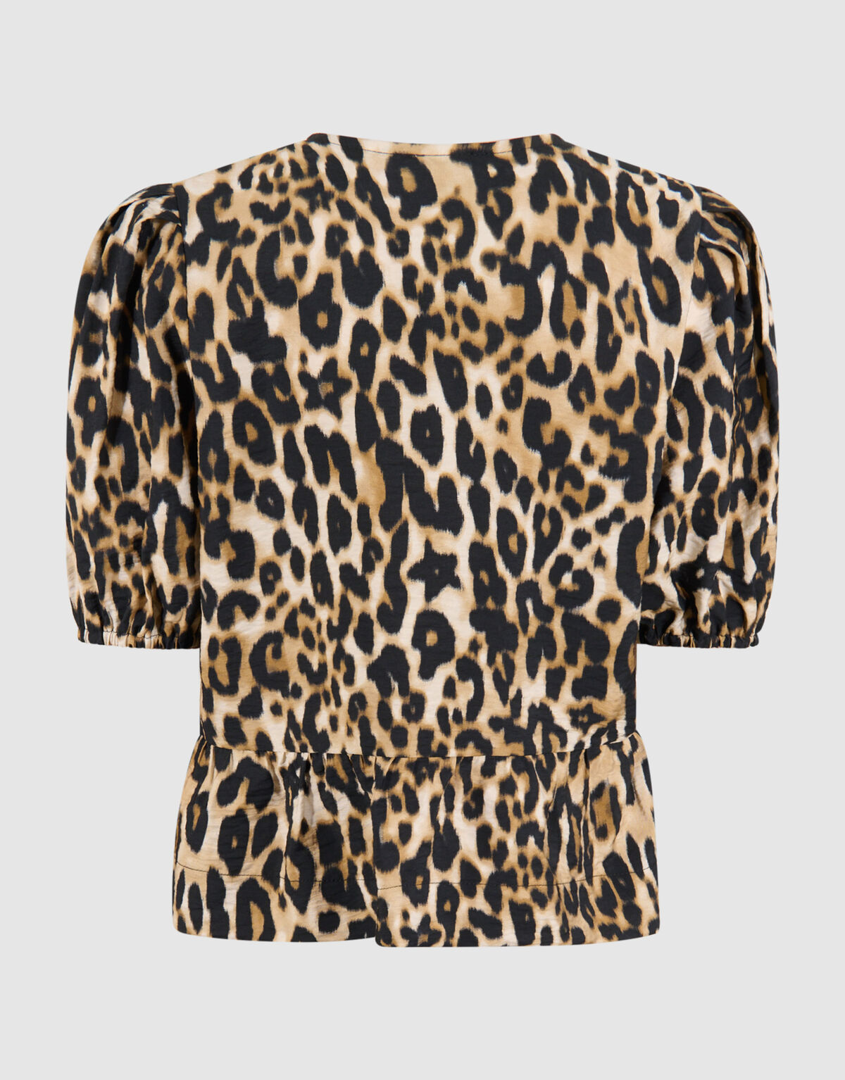 Leopard Strik Top Bruin SHOEBY GIRLS