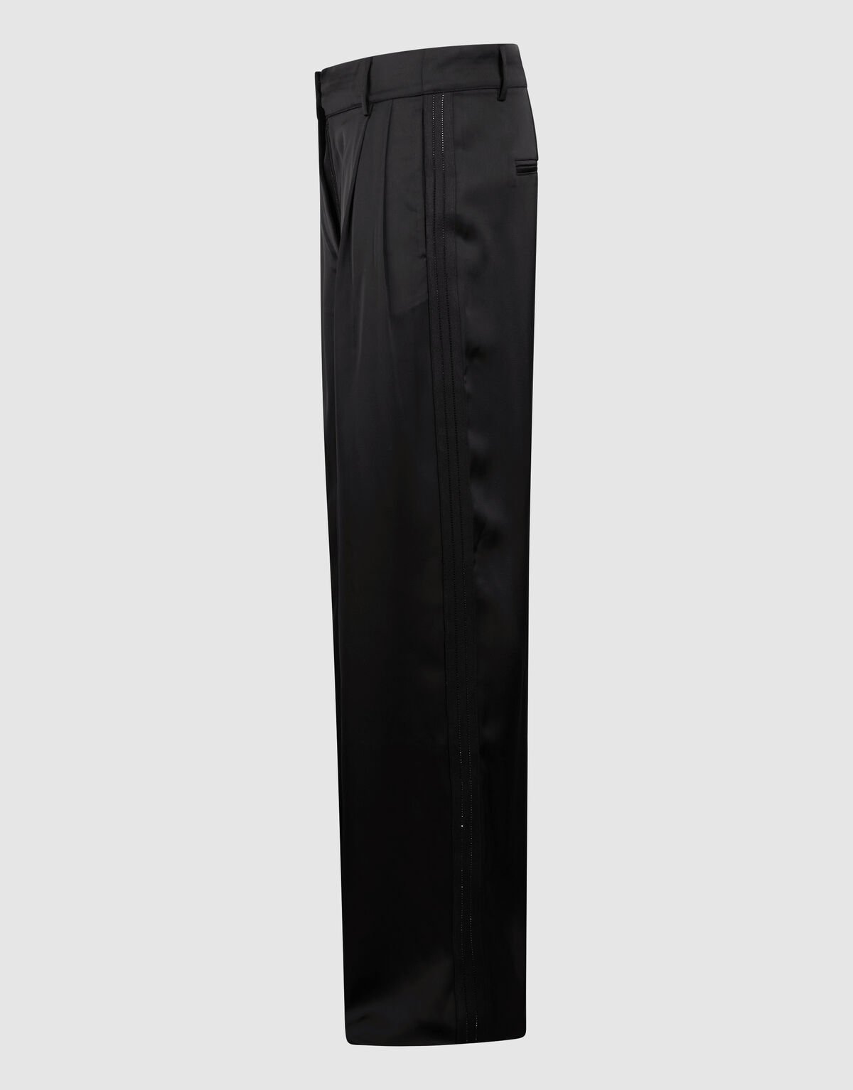 Satijnen Pantalon Zwart By Mieke SHOEBY WOMEN
