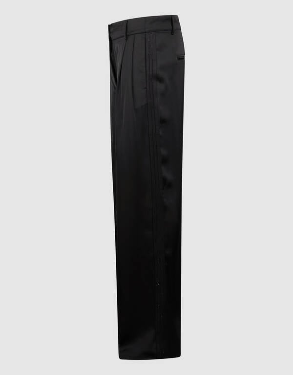 Satijnen Pantalon Zwart By Mieke SHOEBY WOMEN