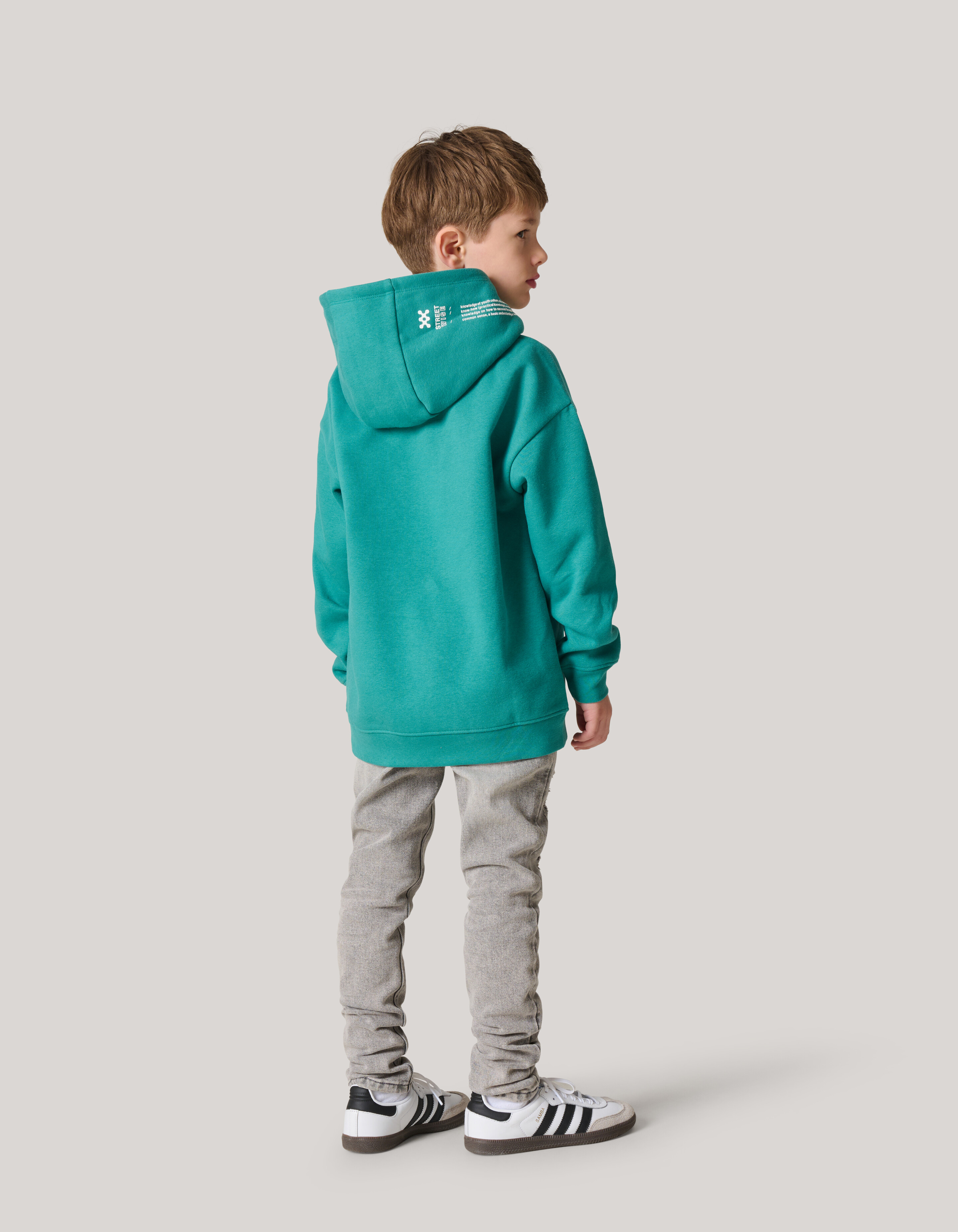 Basis Artwork Hoodie Groen SHOEBY BOYS
