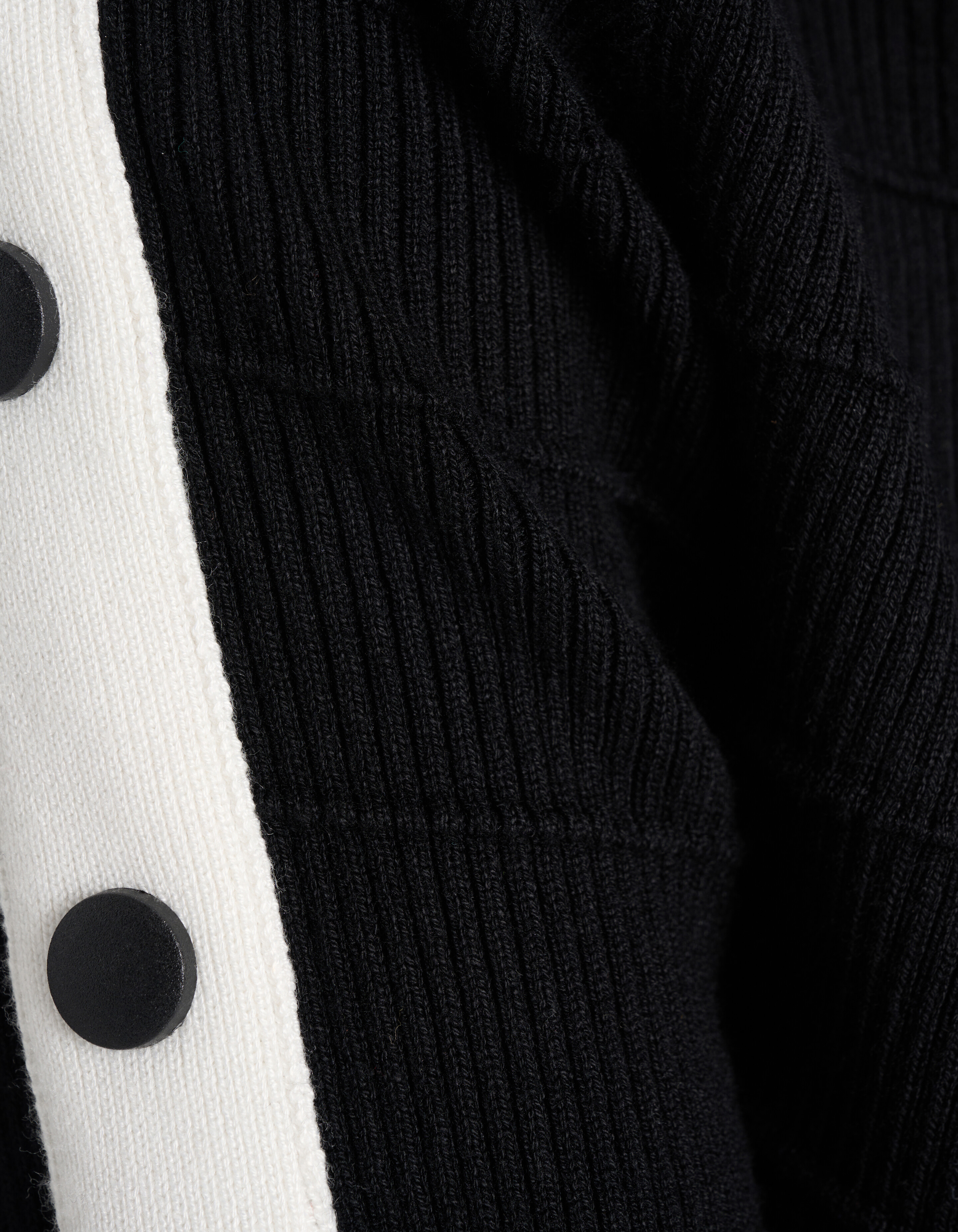 Knopen Detail Pullover Zwart SHOEBY WOMEN