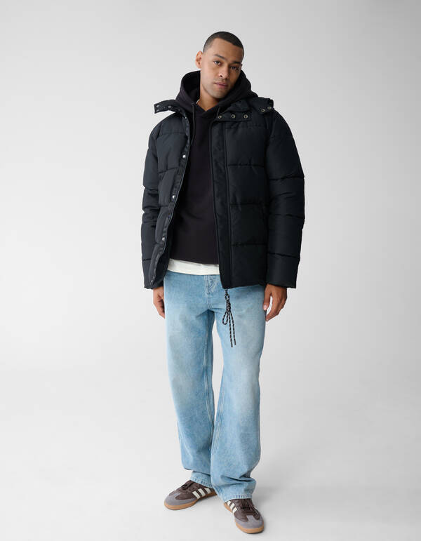 Puffer Jas Zwart SHOEBY MEN