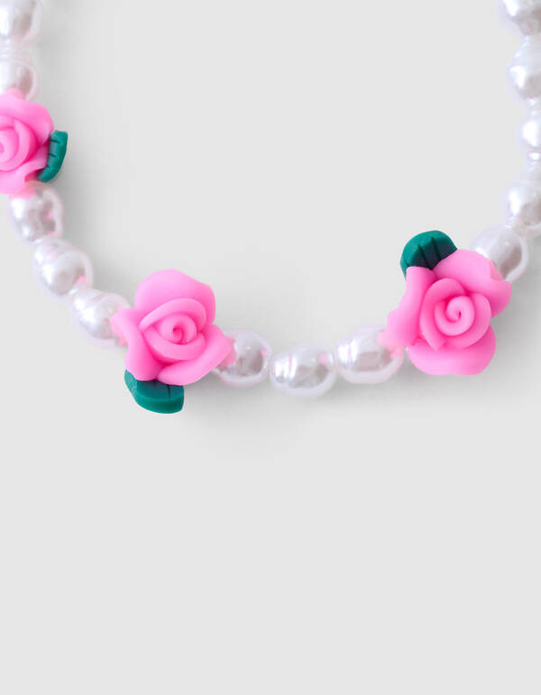 Roses Parel Armband Goud SHOEBY ACCESSOIRES