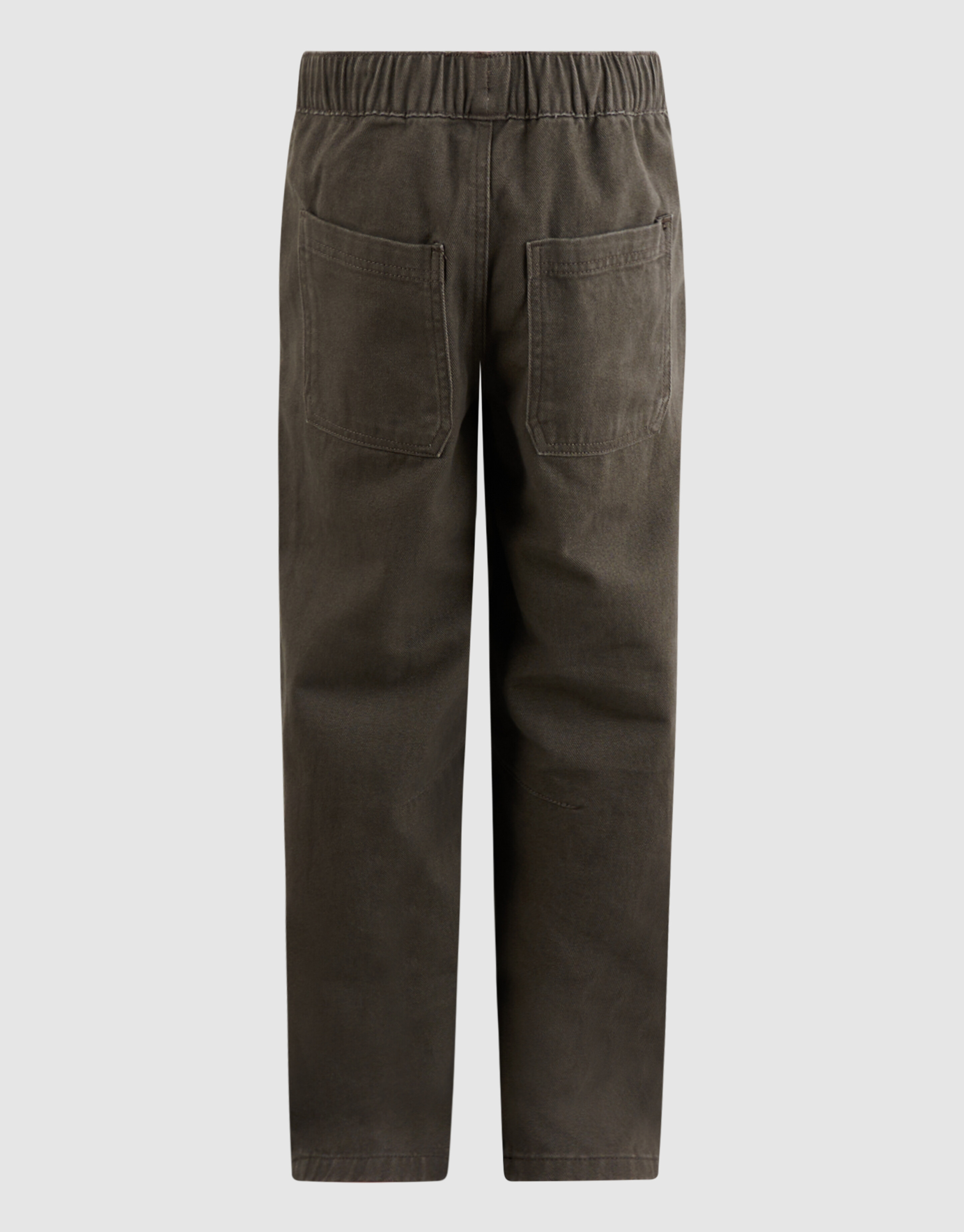 Twill Barrel Fit Broek Donkergroen SHOEBY BOYS