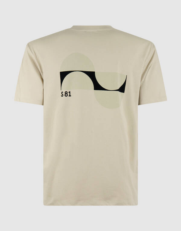 Fancy Artwork T-shirt Lichtgroen SHOEBY MEN