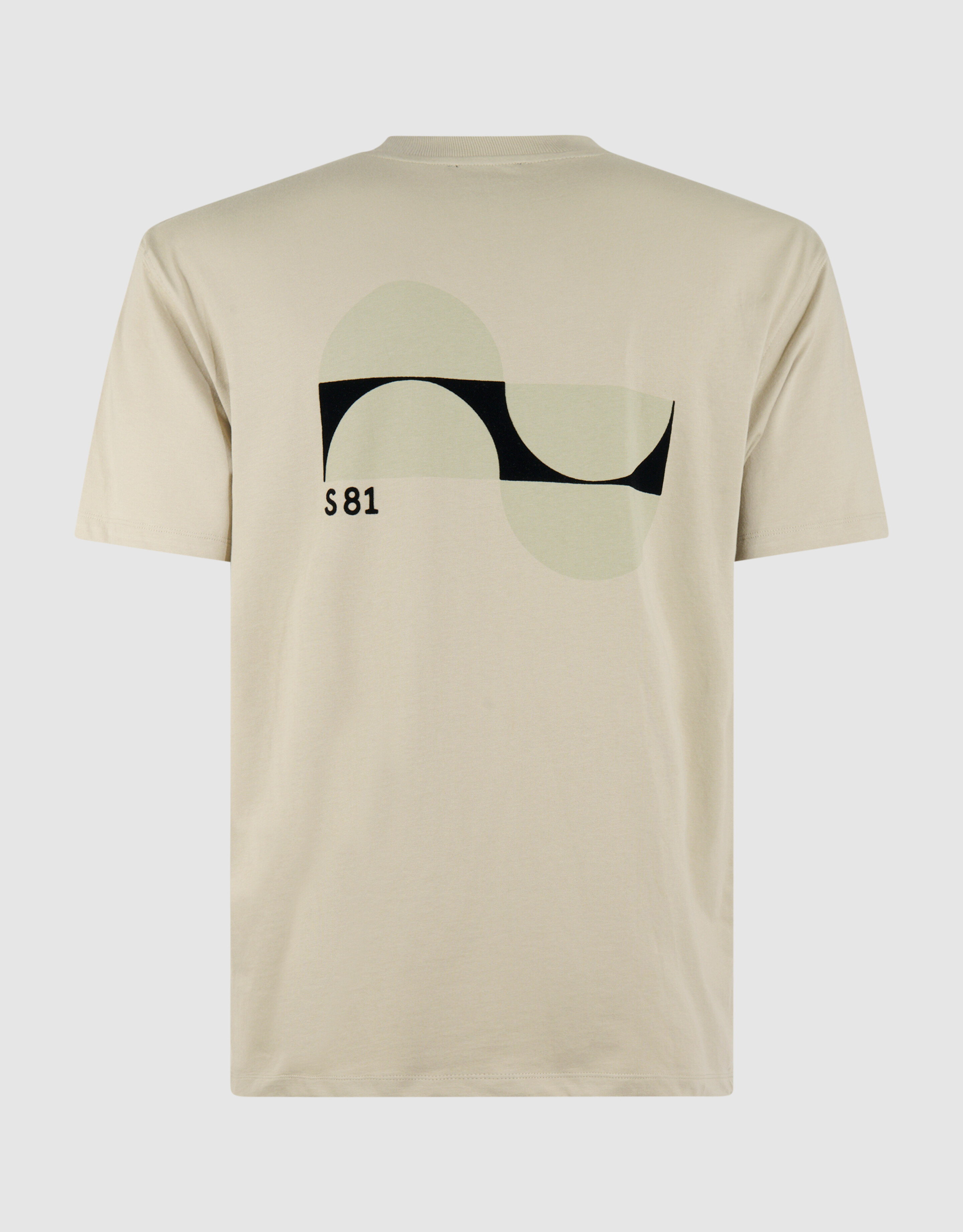 Fancy Artwork T-shirt Lichtgroen SHOEBY MEN