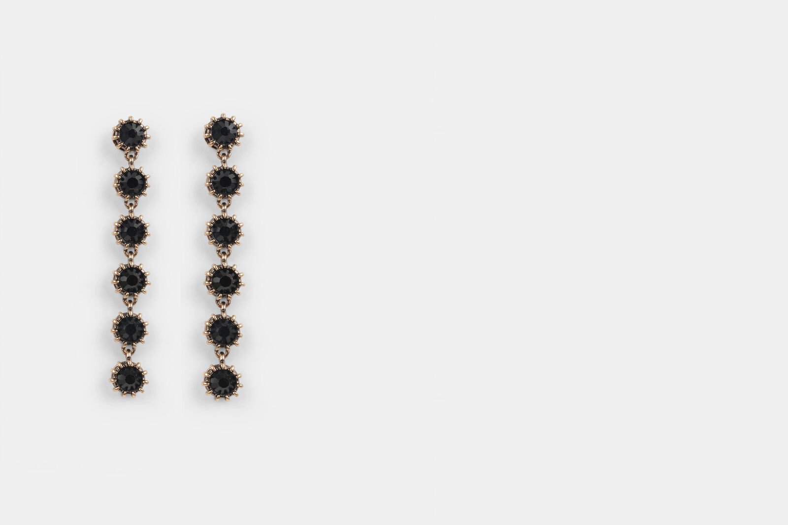 Onyx Oorbellen