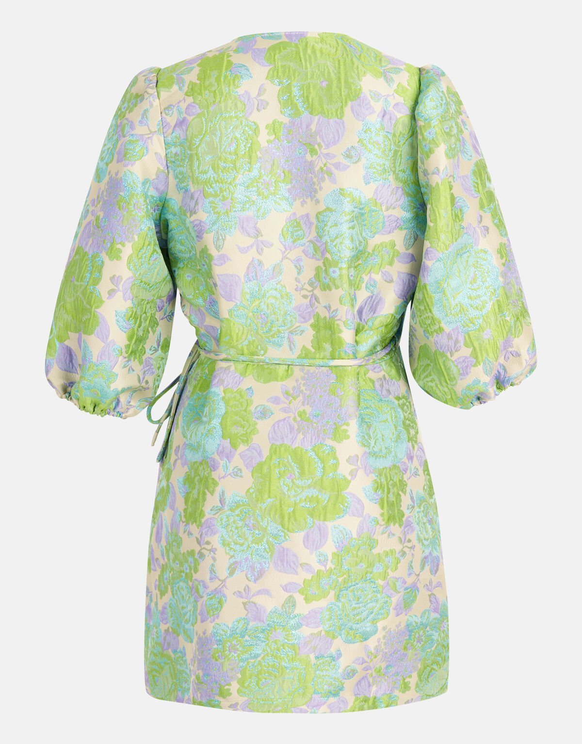 Jacquard Jurk Groen SHOEBY WOMEN