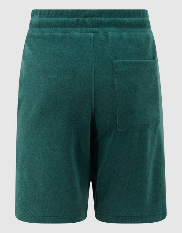 Towling Short Donkergroen SHOEBY BOYS