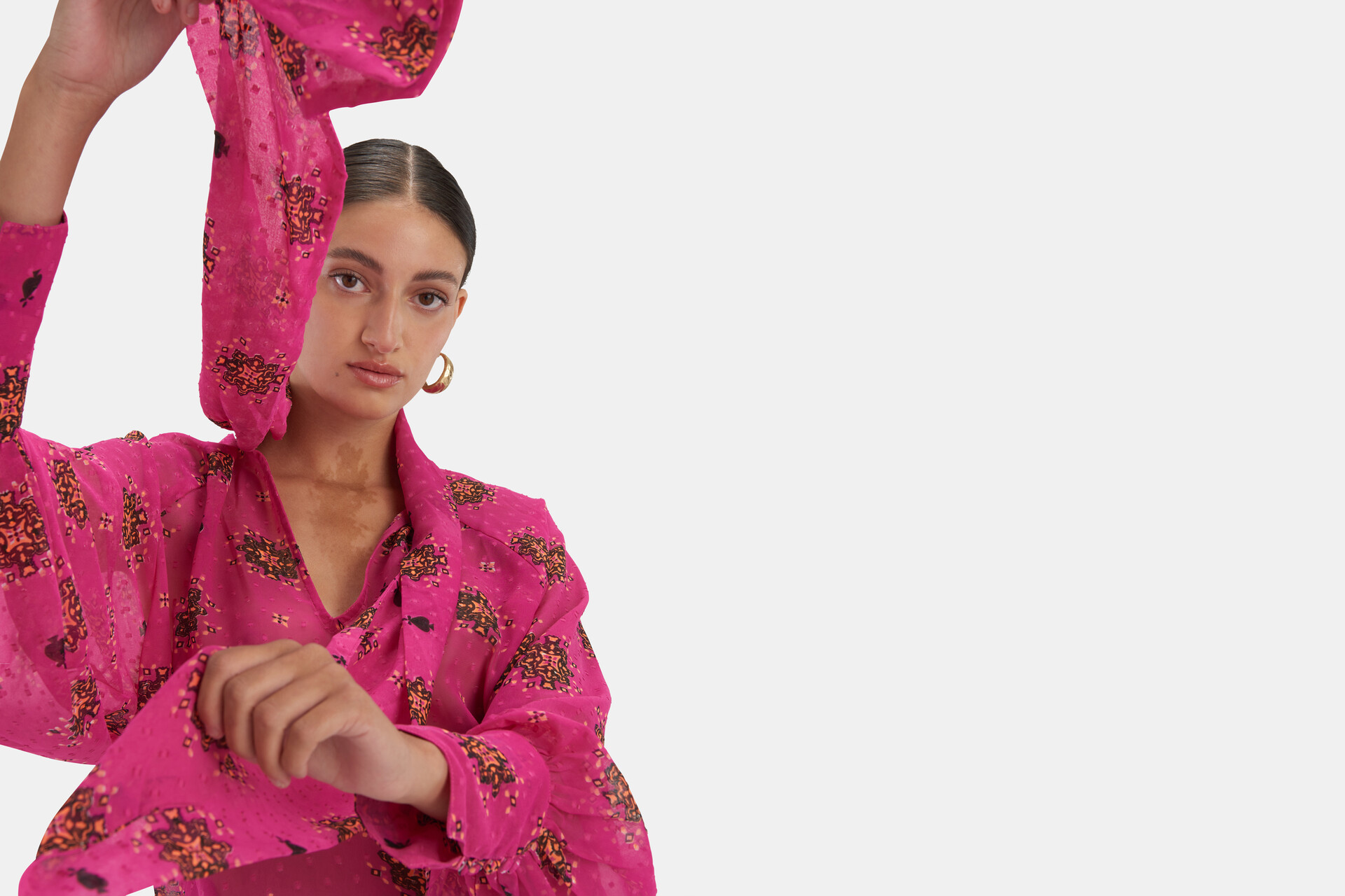 Polka Blouse by Fred van Leer