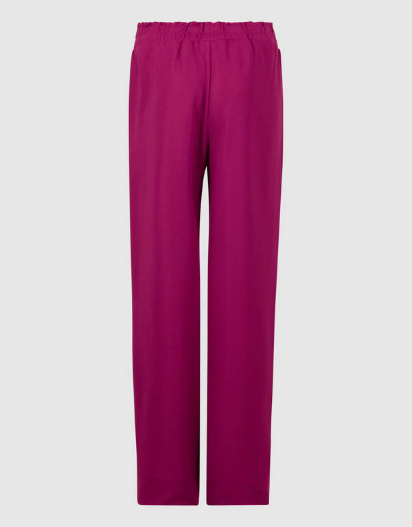 Glitter Stripe Wide Leg Broek Roze SHOEBY GIRLS